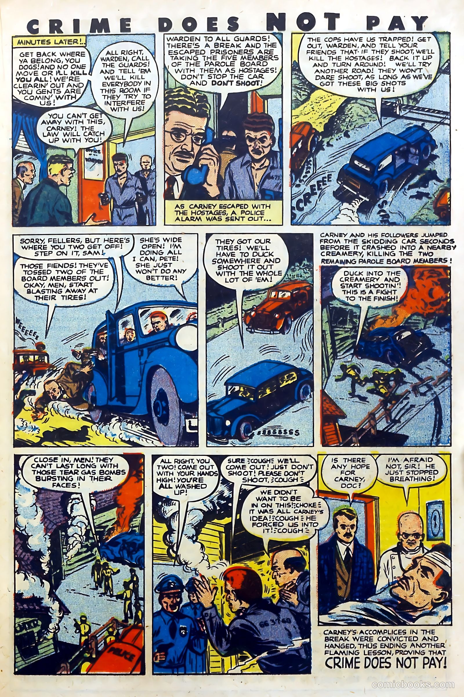 Crime Does Not Pay #111 (1952) — page 21 of 36
