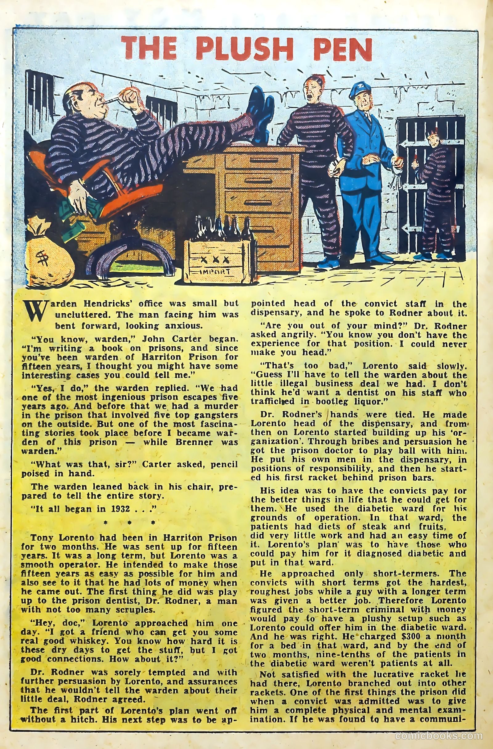 Crime Does Not Pay #111 (1952) — page 22 of 36