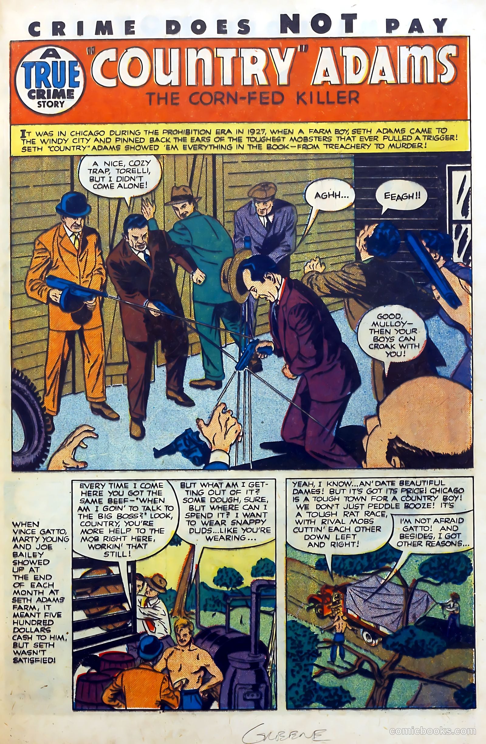 Crime Does Not Pay #111 (1952) — page 25 of 36