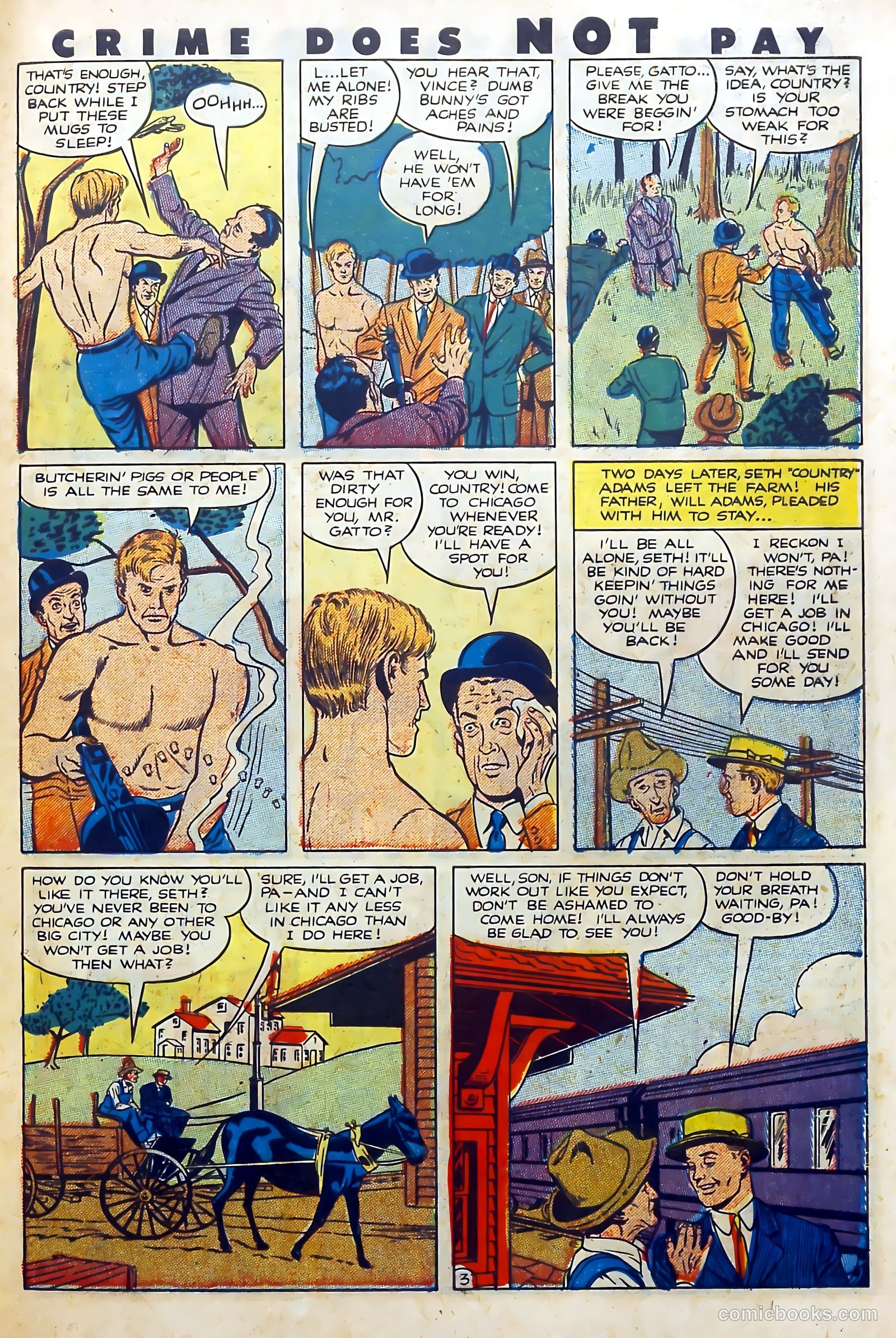 Crime Does Not Pay #111 (1952) — page 27 of 36