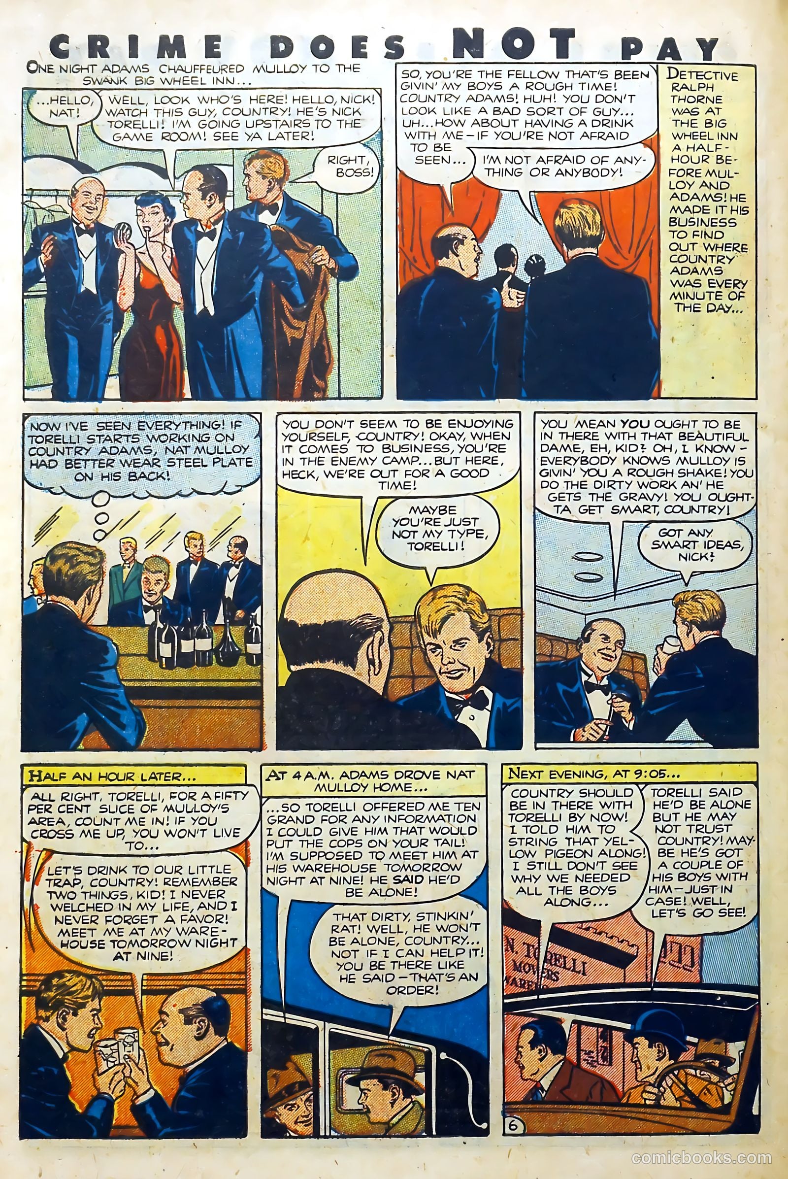 Crime Does Not Pay #111 (1952) — page 30 of 36