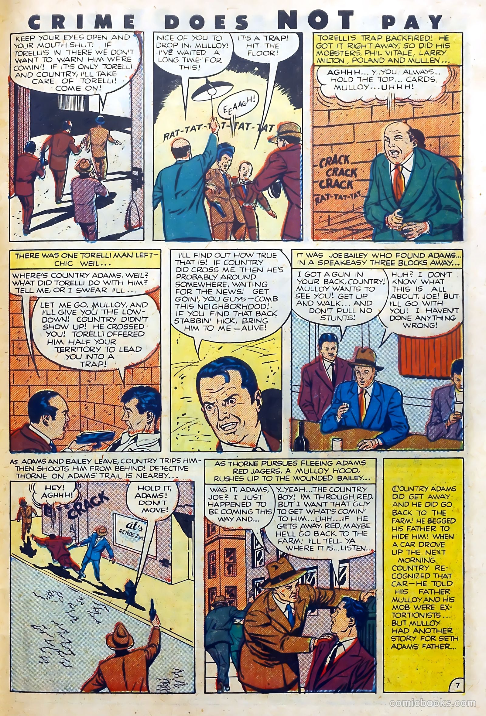 Crime Does Not Pay #111 (1952) — page 31 of 36