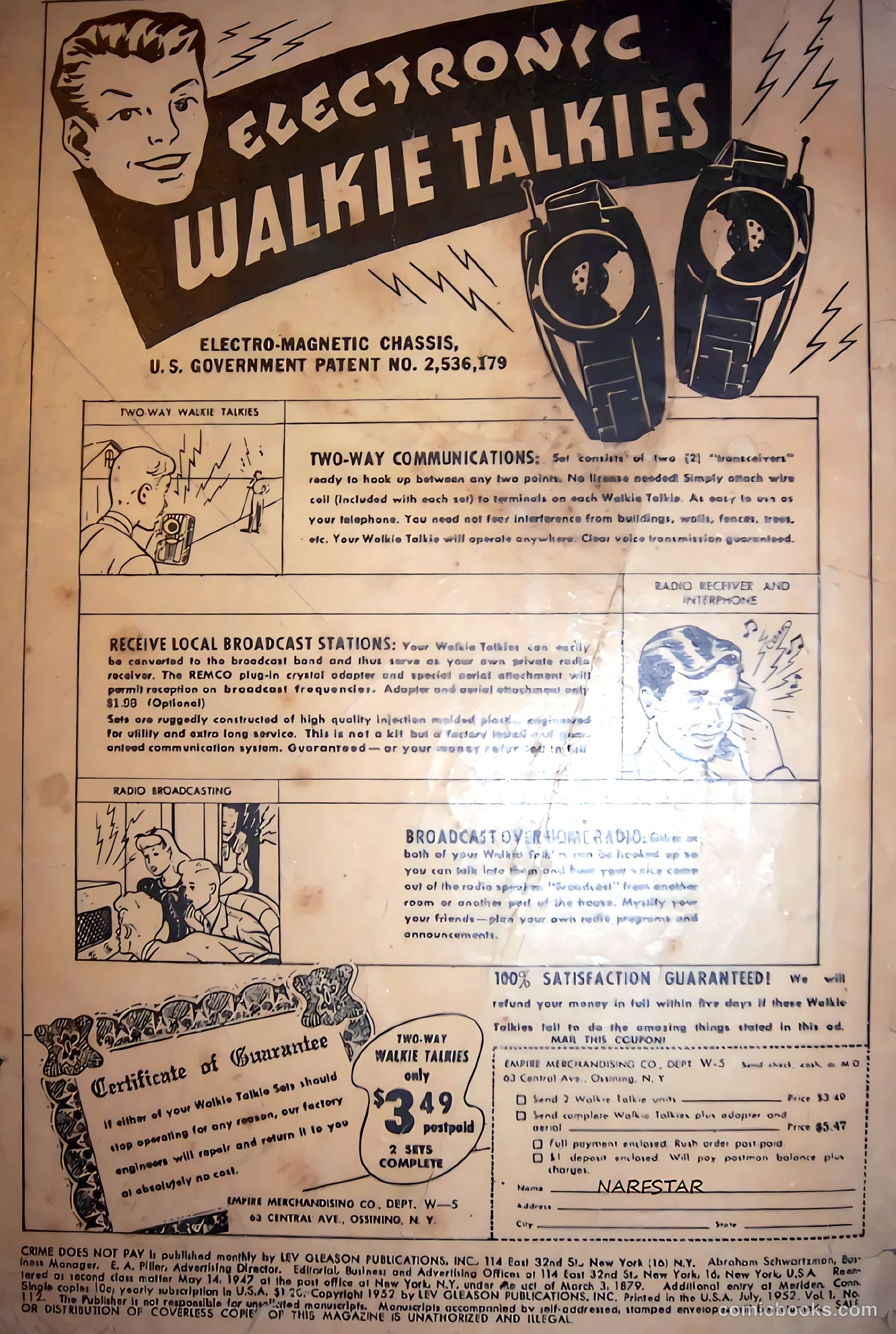 Crime Does Not Pay #112 (1952) — page 2 of 36