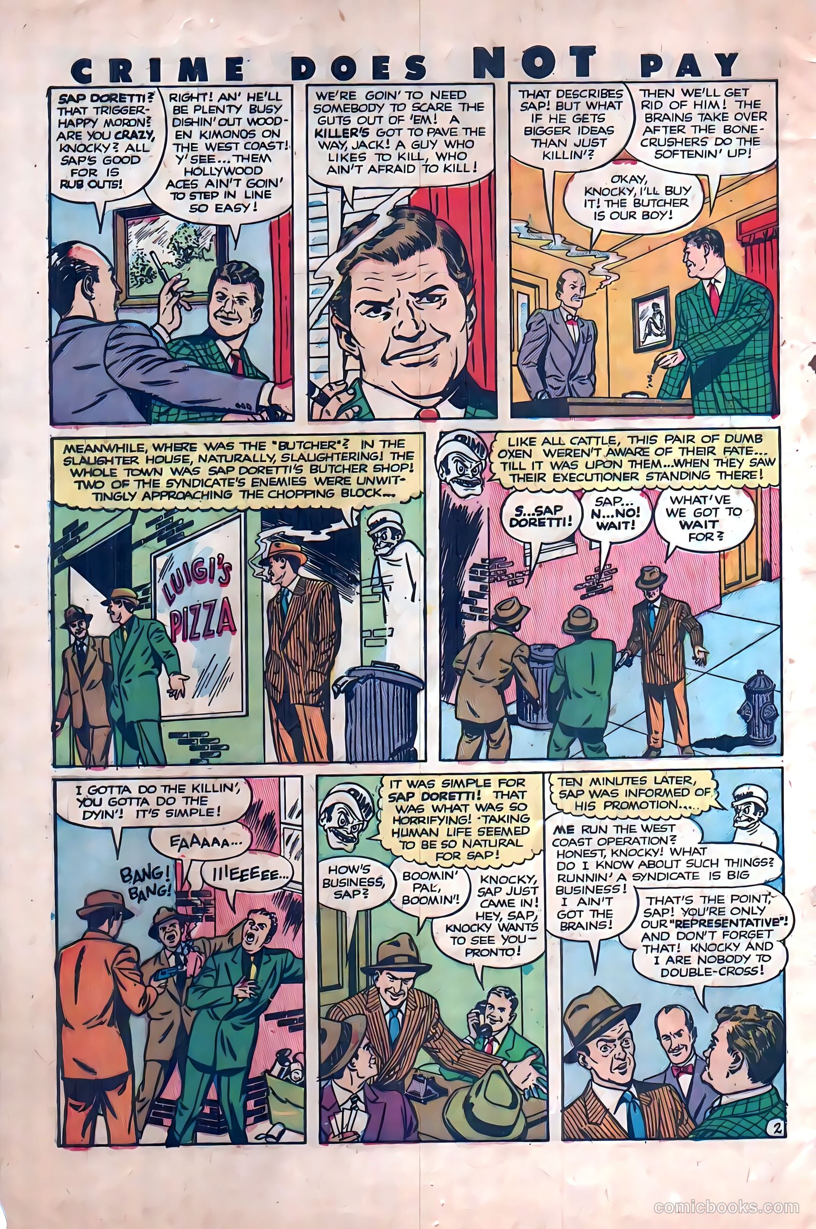 Crime Does Not Pay #112 (1952) — page 4 of 36