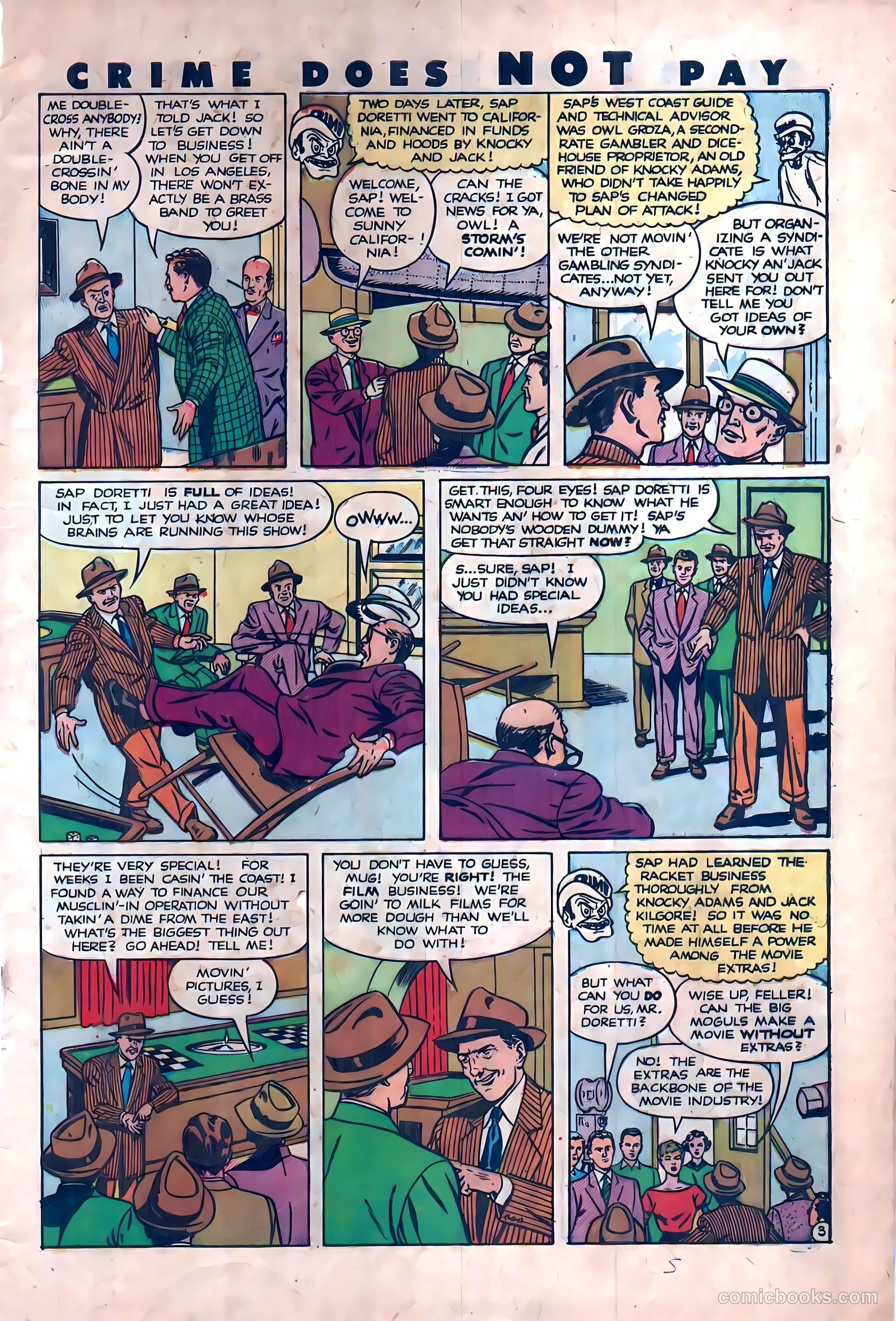 Crime Does Not Pay #112 (1952) — page 5 of 36