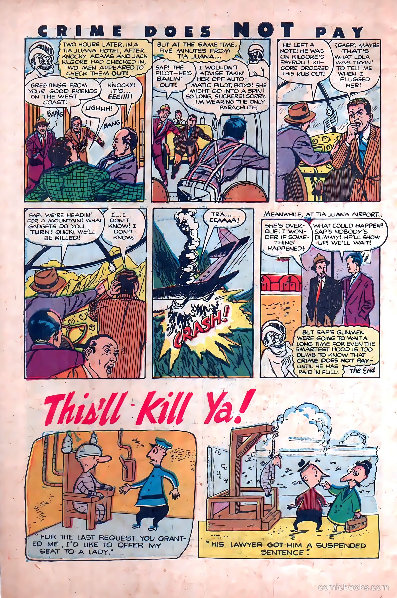 Crime Does Not Pay #112 (1952) — page 10 of 36