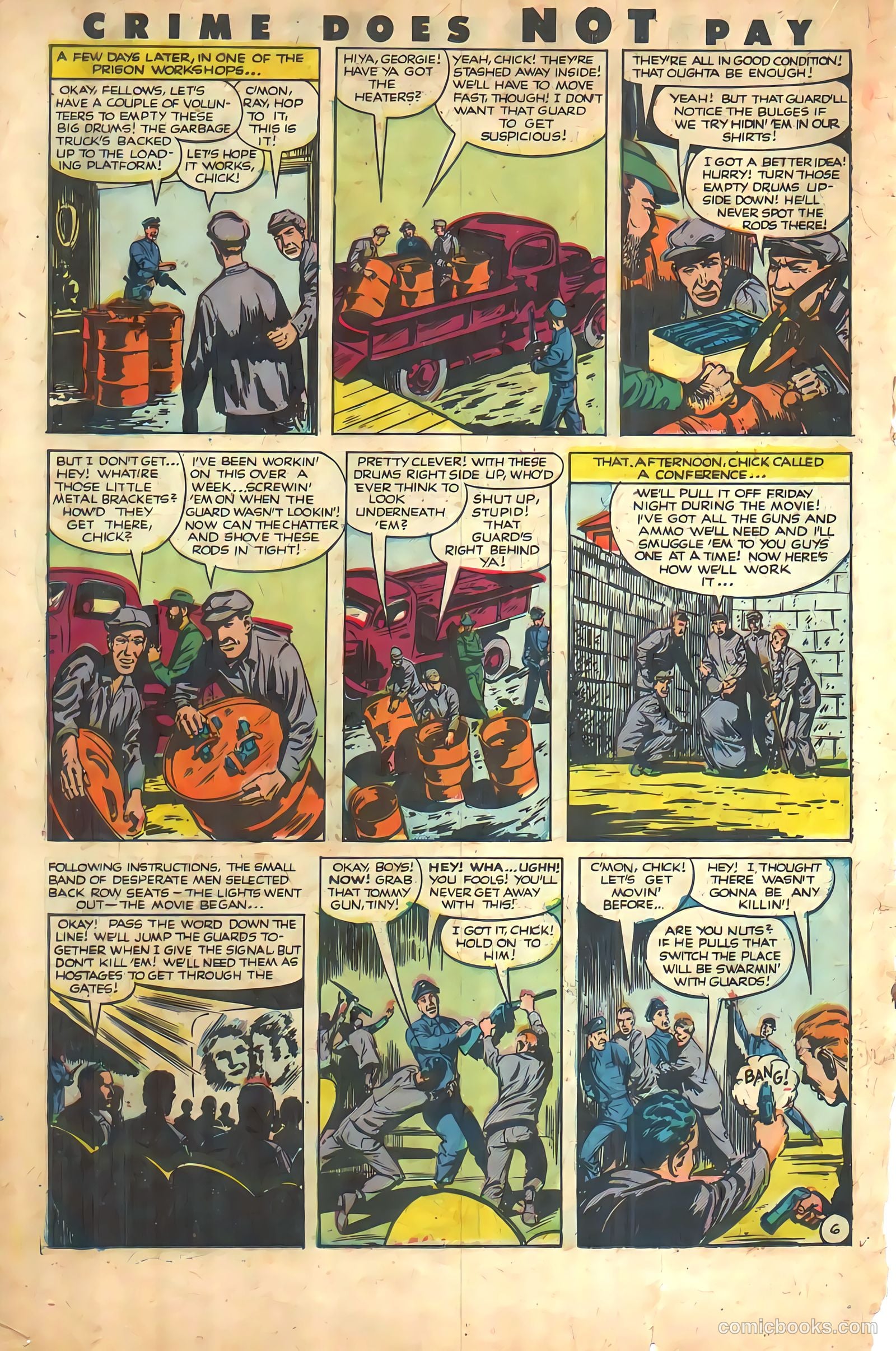 Crime Does Not Pay #112 (1952) — page 18 of 36