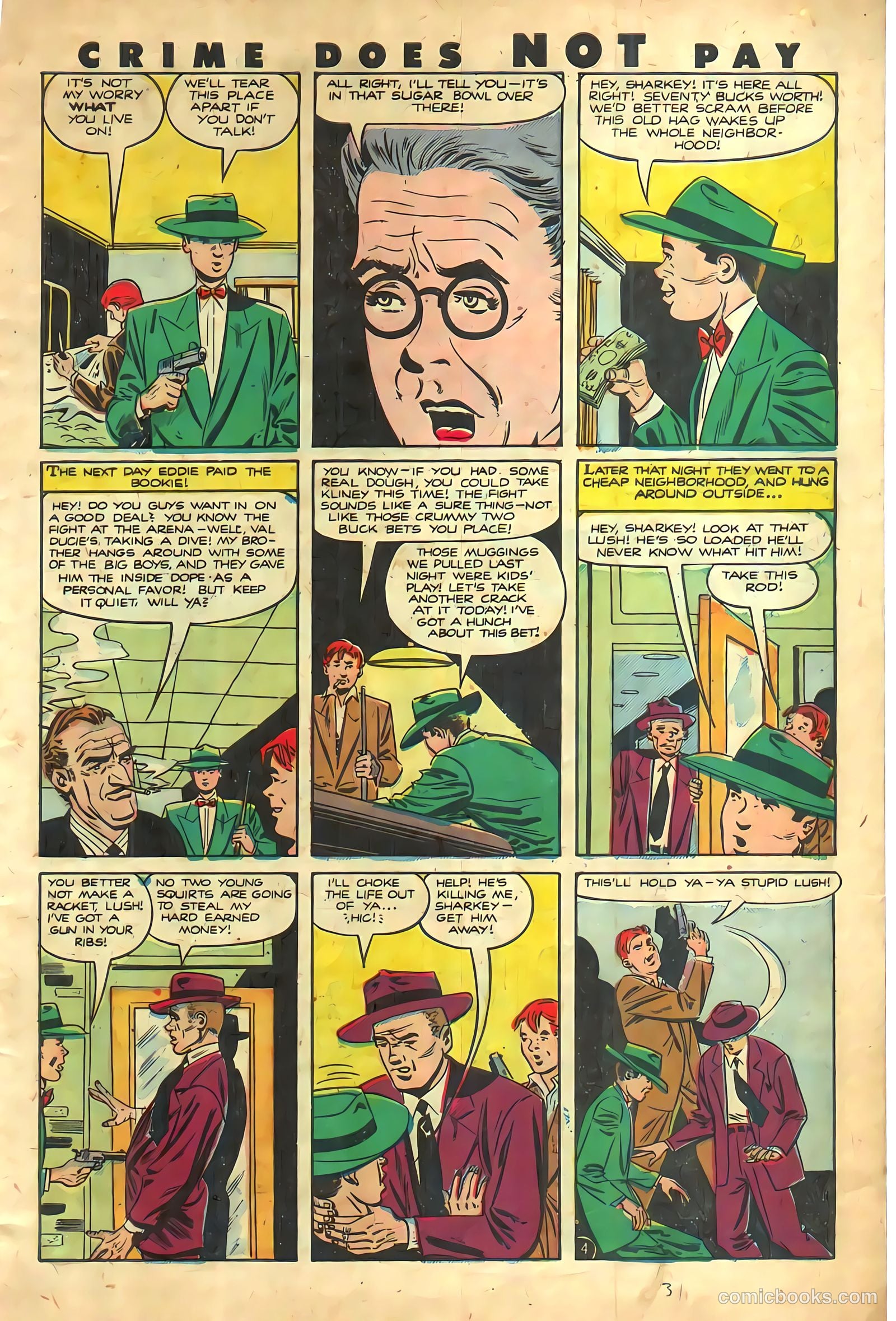 Crime Does Not Pay #112 (1952) — page 31 of 36