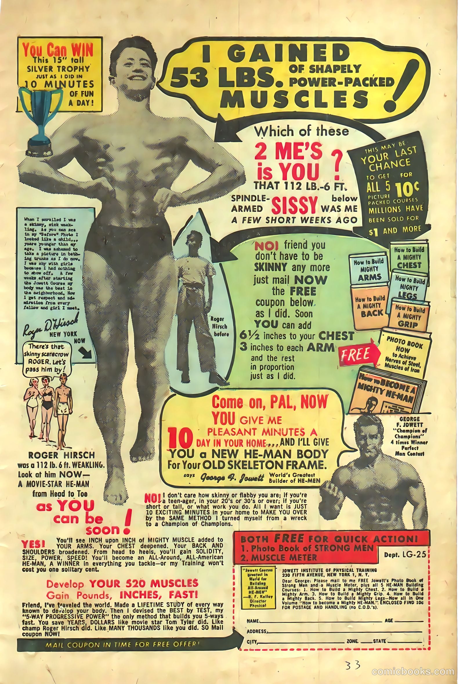 Crime Does Not Pay #112 (1952) — page 33 of 36