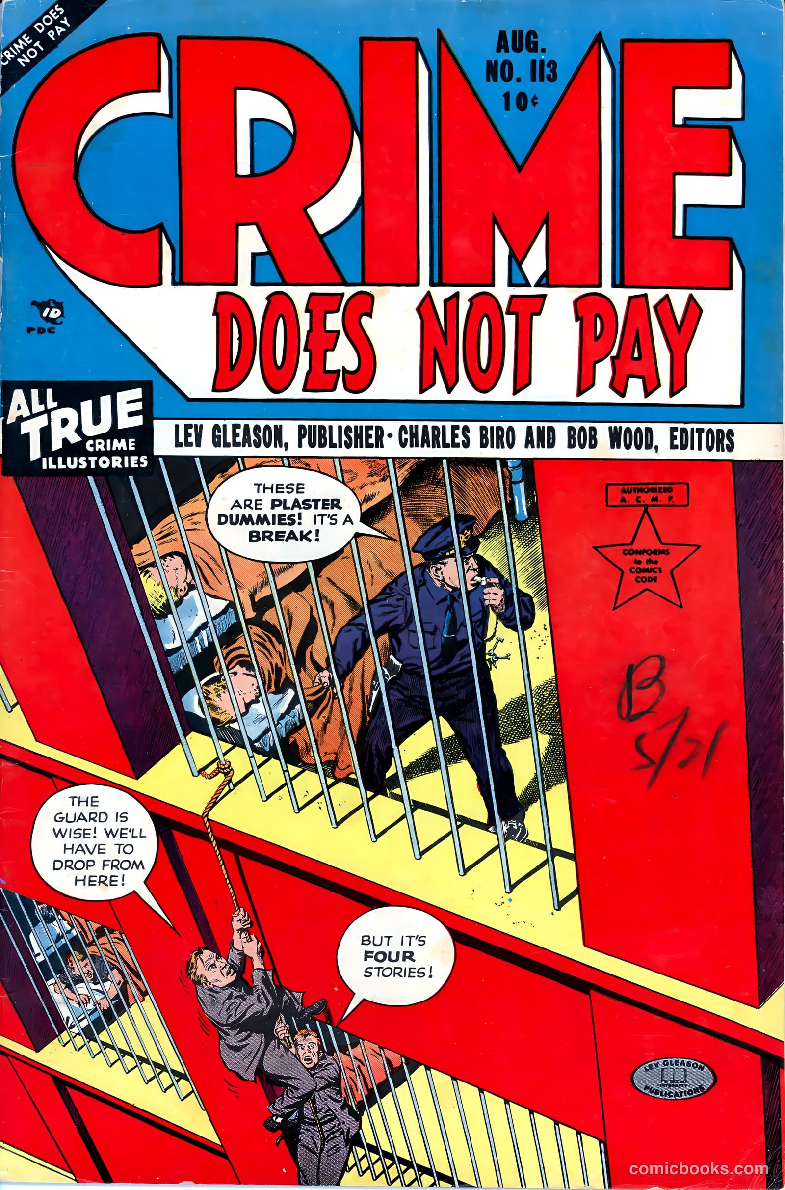 Crime Does Not Pay #113