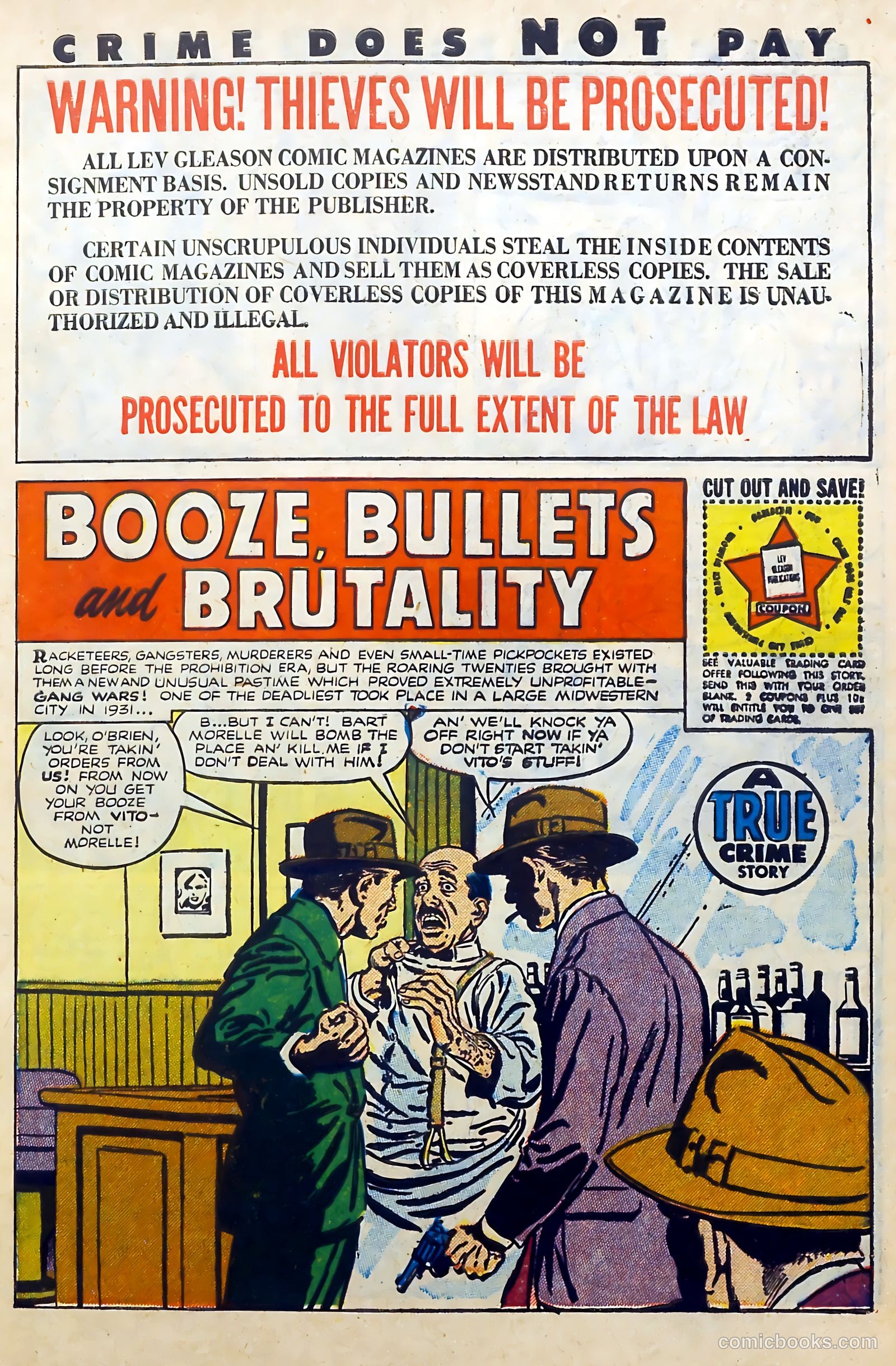 Crime Does Not Pay #113 (1952) — page 3 of 36