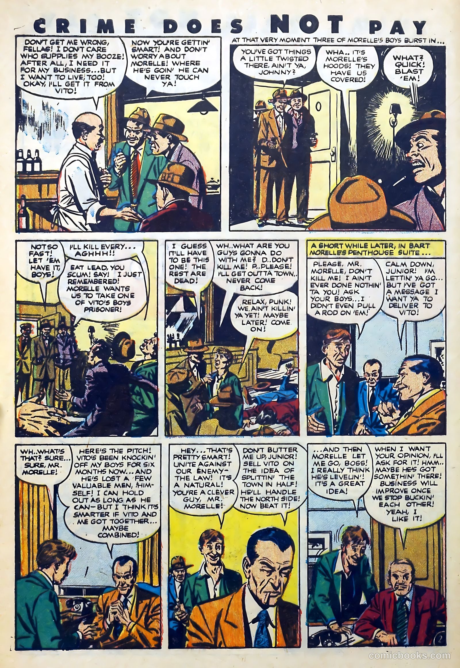 Crime Does Not Pay #113 (1952) — page 4 of 36