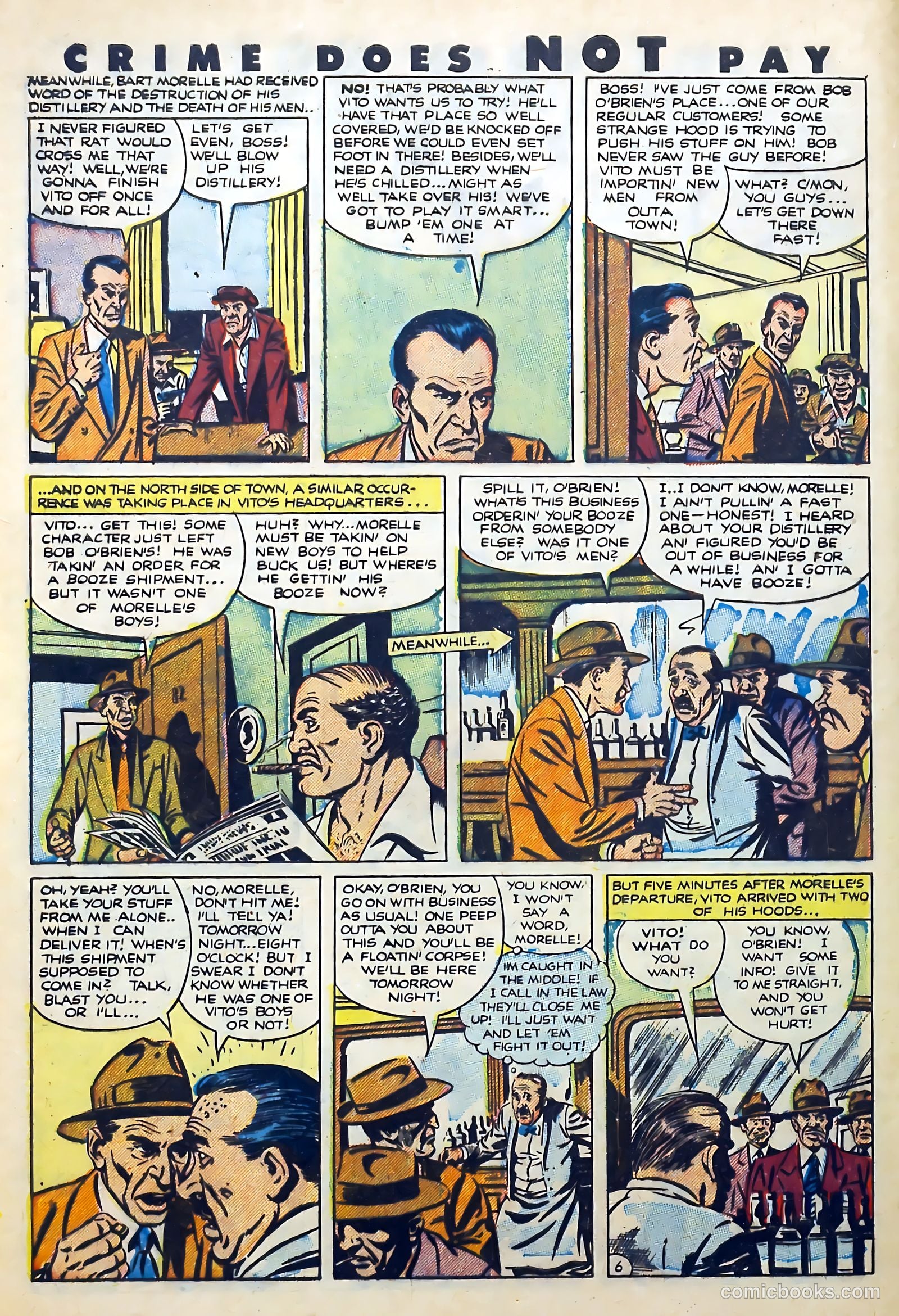 Crime Does Not Pay #113 (1952) — page 8 of 36