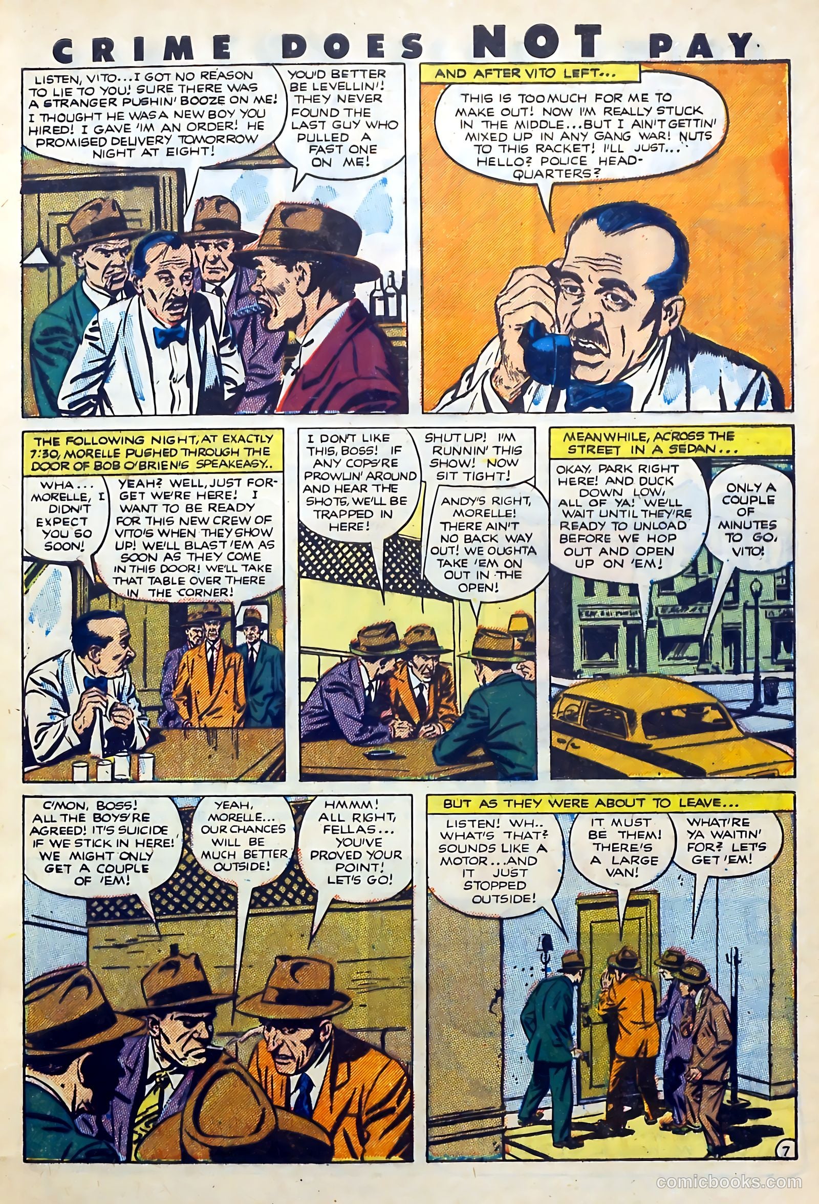 Crime Does Not Pay #113 (1952) — page 9 of 36