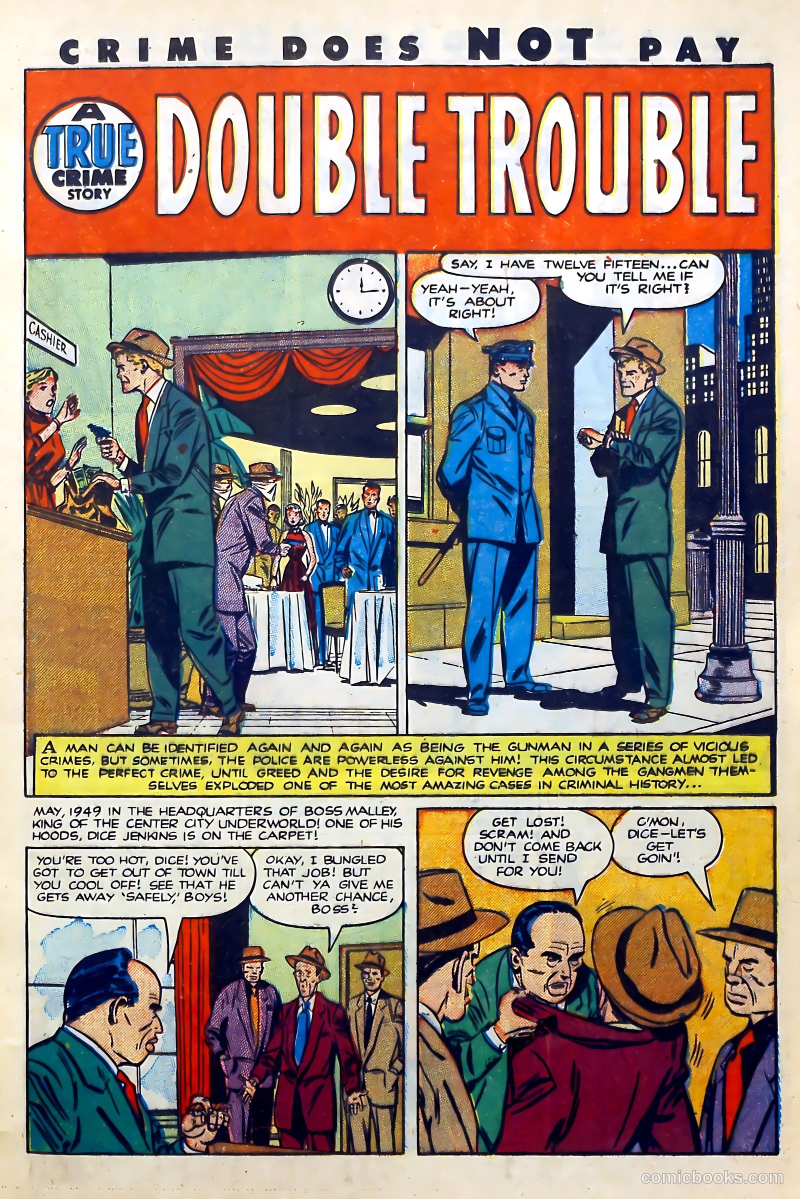 Crime Does Not Pay #113 (1952) — page 13 of 36