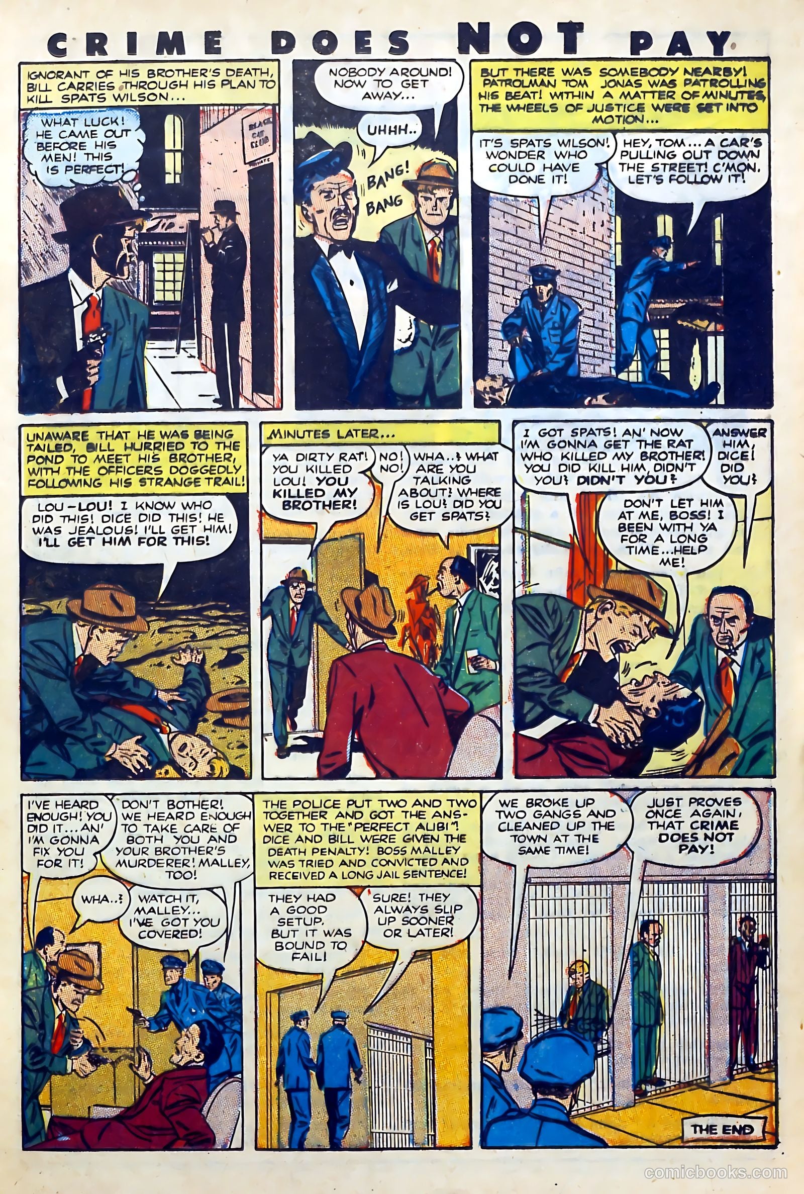 Crime Does Not Pay #113 (1952) — page 17 of 36