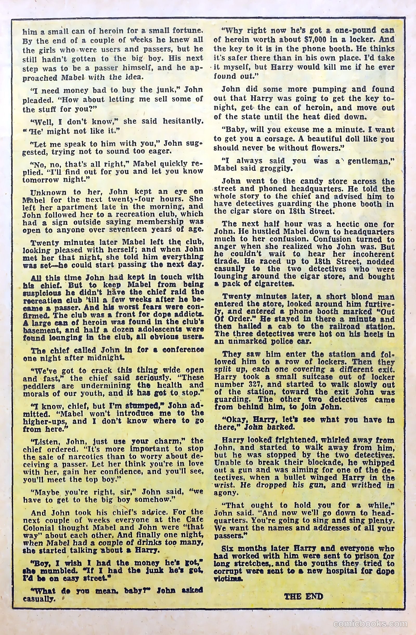 Crime Does Not Pay #113 (1952) — page 19 of 36