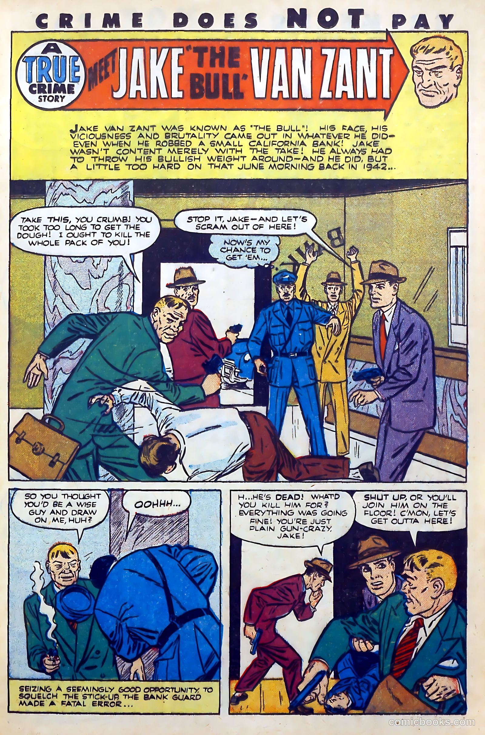 Crime Does Not Pay #113 (1952) — page 21 of 36