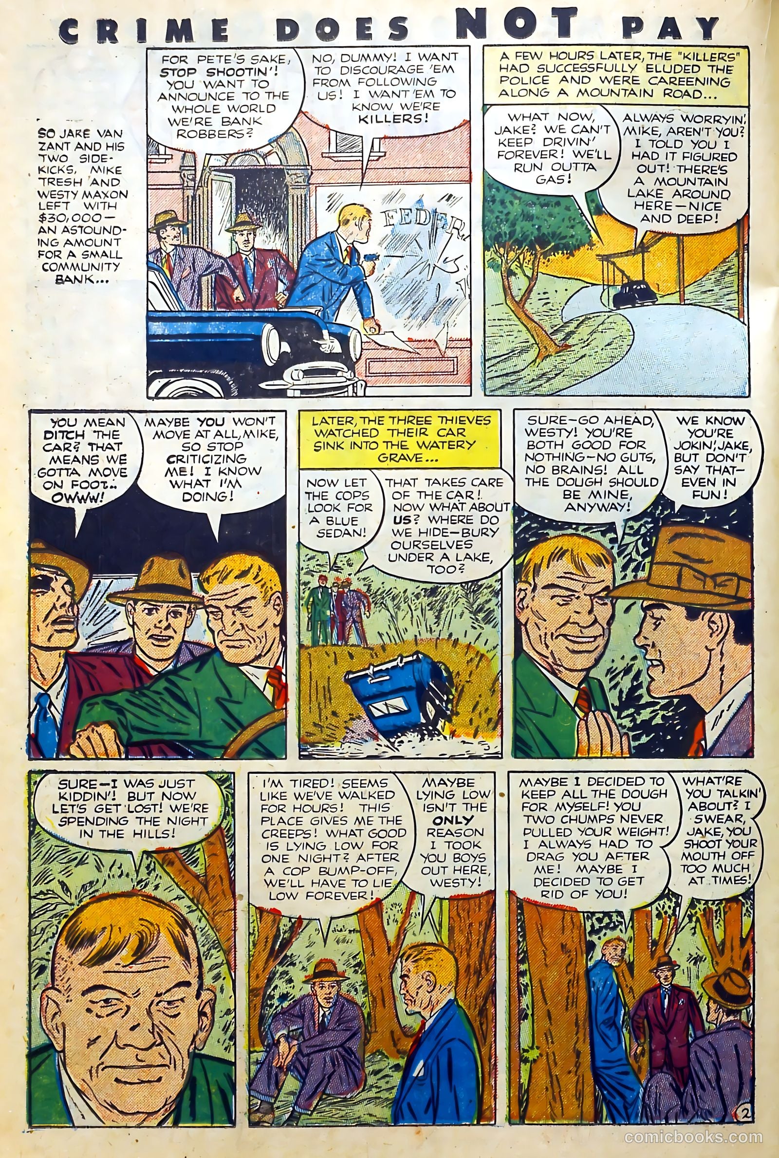 Crime Does Not Pay #113 (1952) — page 22 of 36