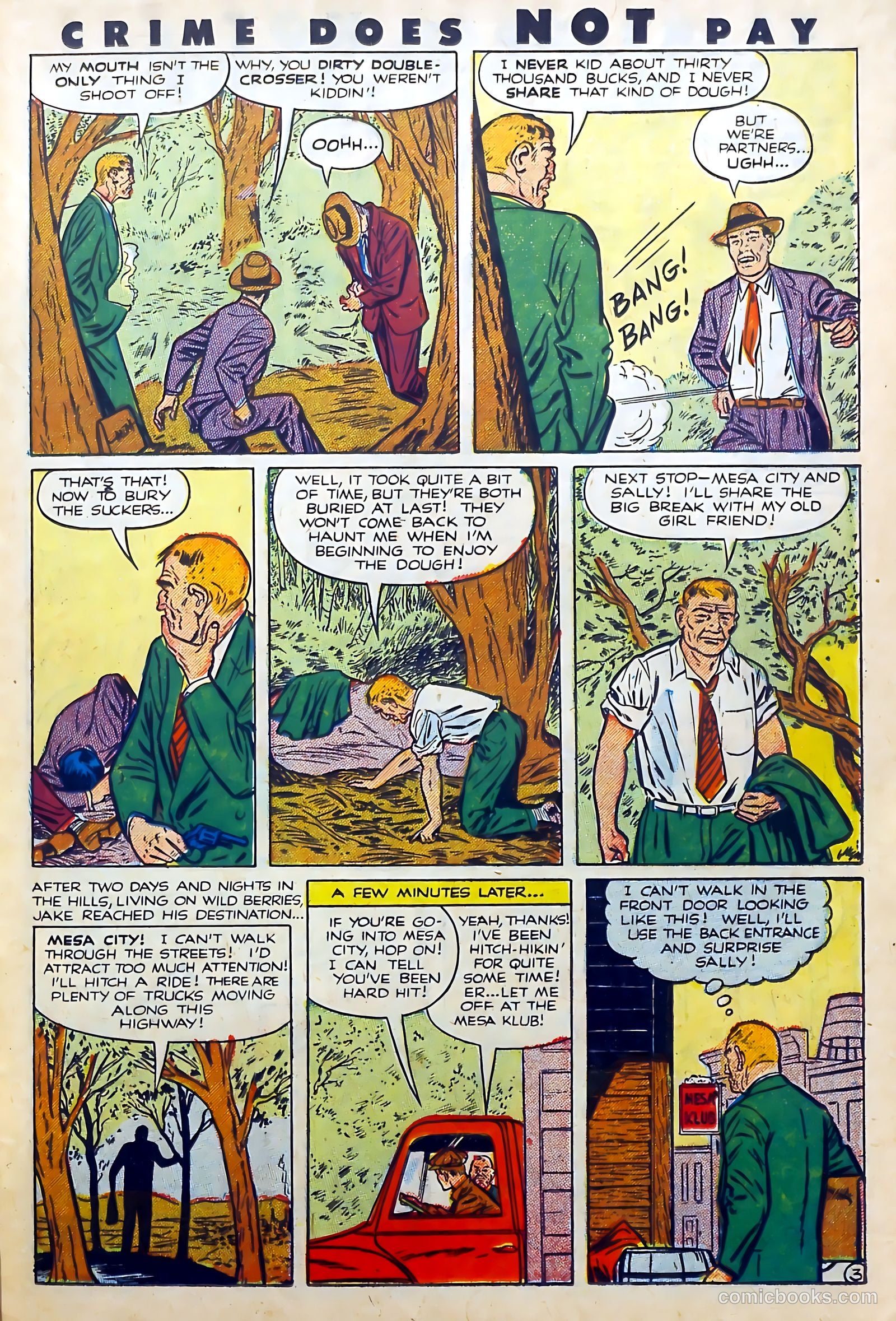 Crime Does Not Pay #113 (1952) — page 23 of 36