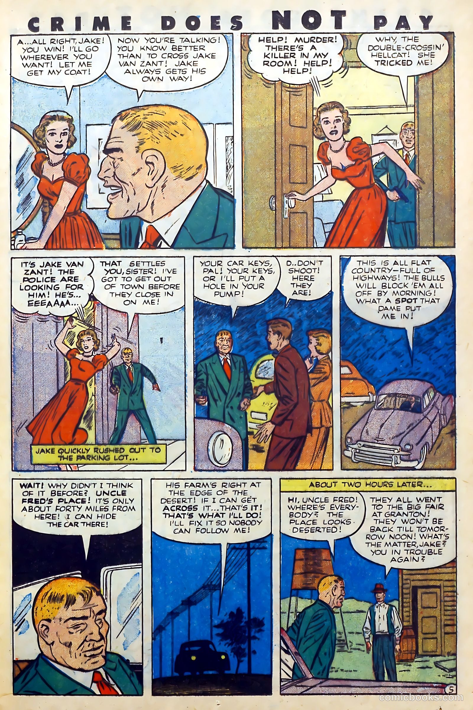 Crime Does Not Pay #113 (1952) — page 25 of 36