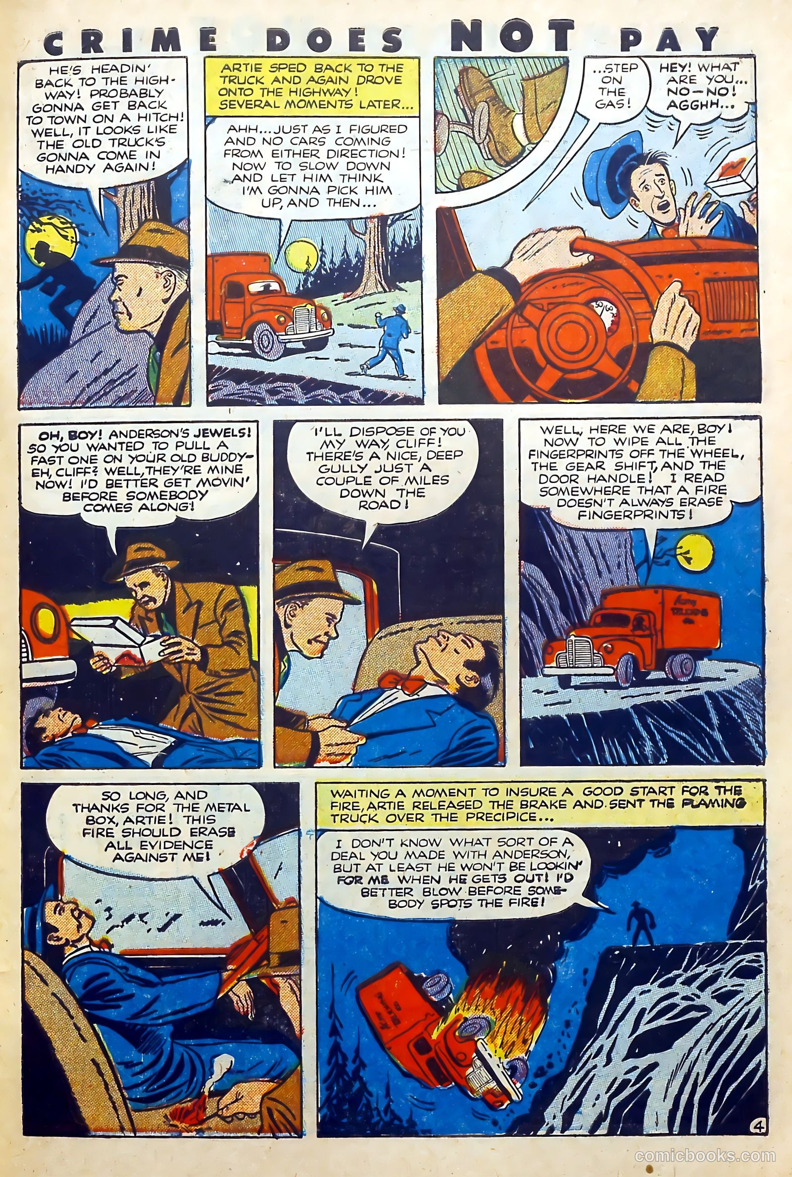 Crime Does Not Pay #113 (1952) — page 31 of 36