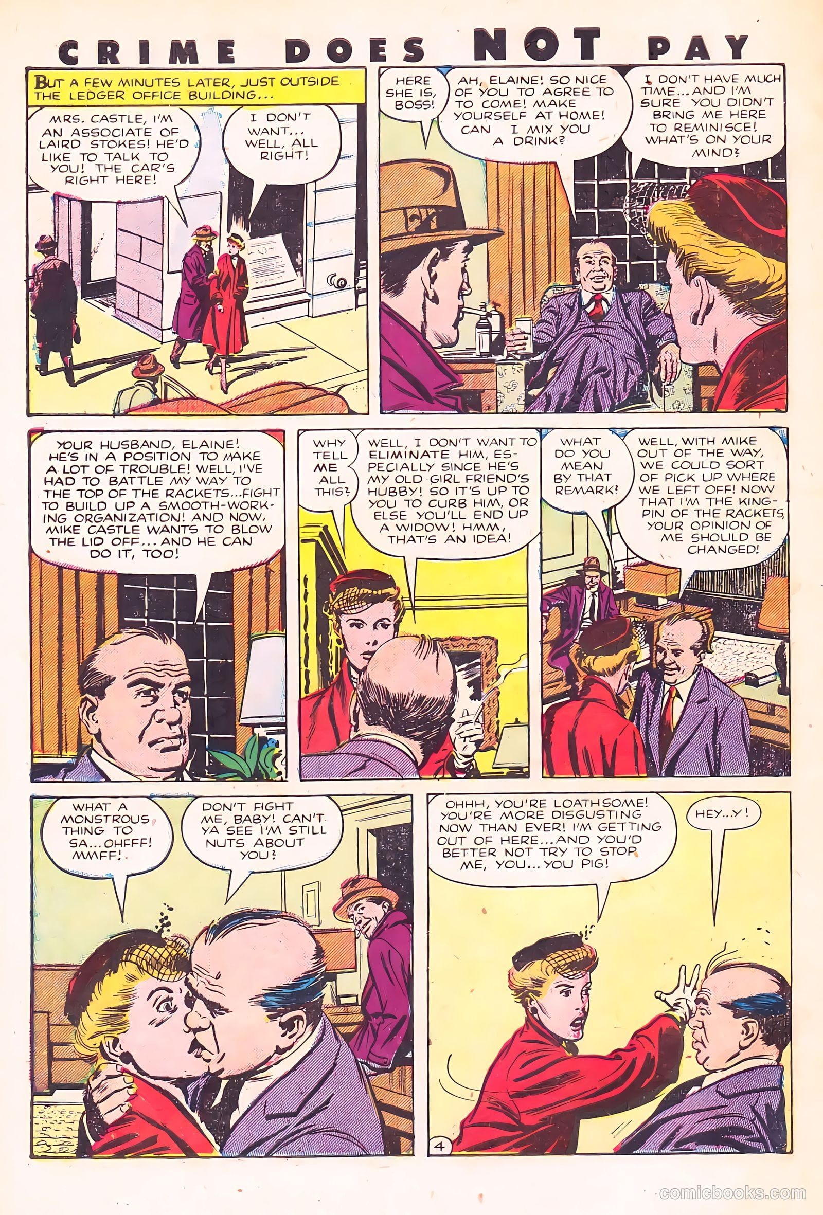Crime Does Not Pay #114 (1952) — page 6 of 36