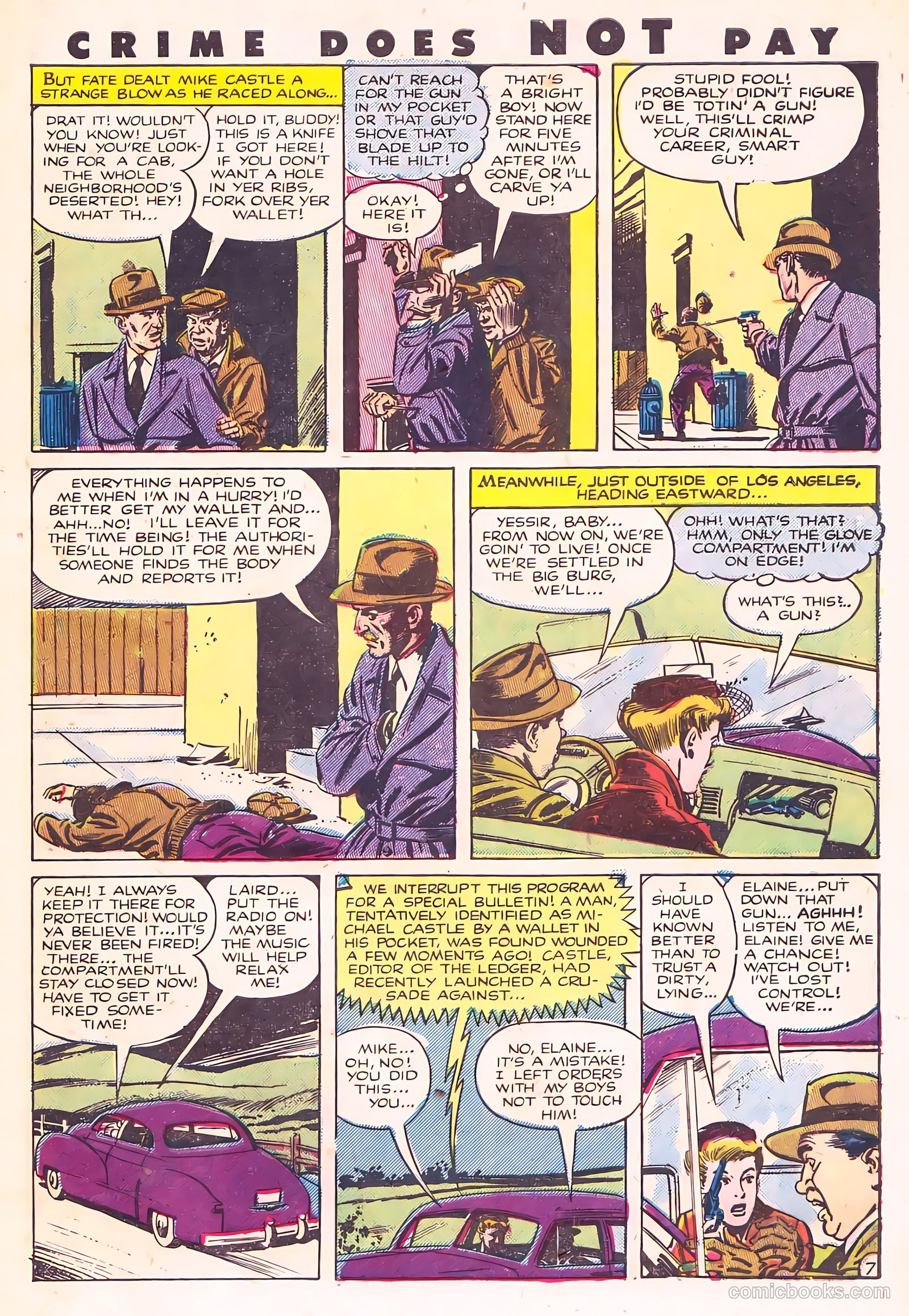 Crime Does Not Pay #114 (1952) — page 9 of 36