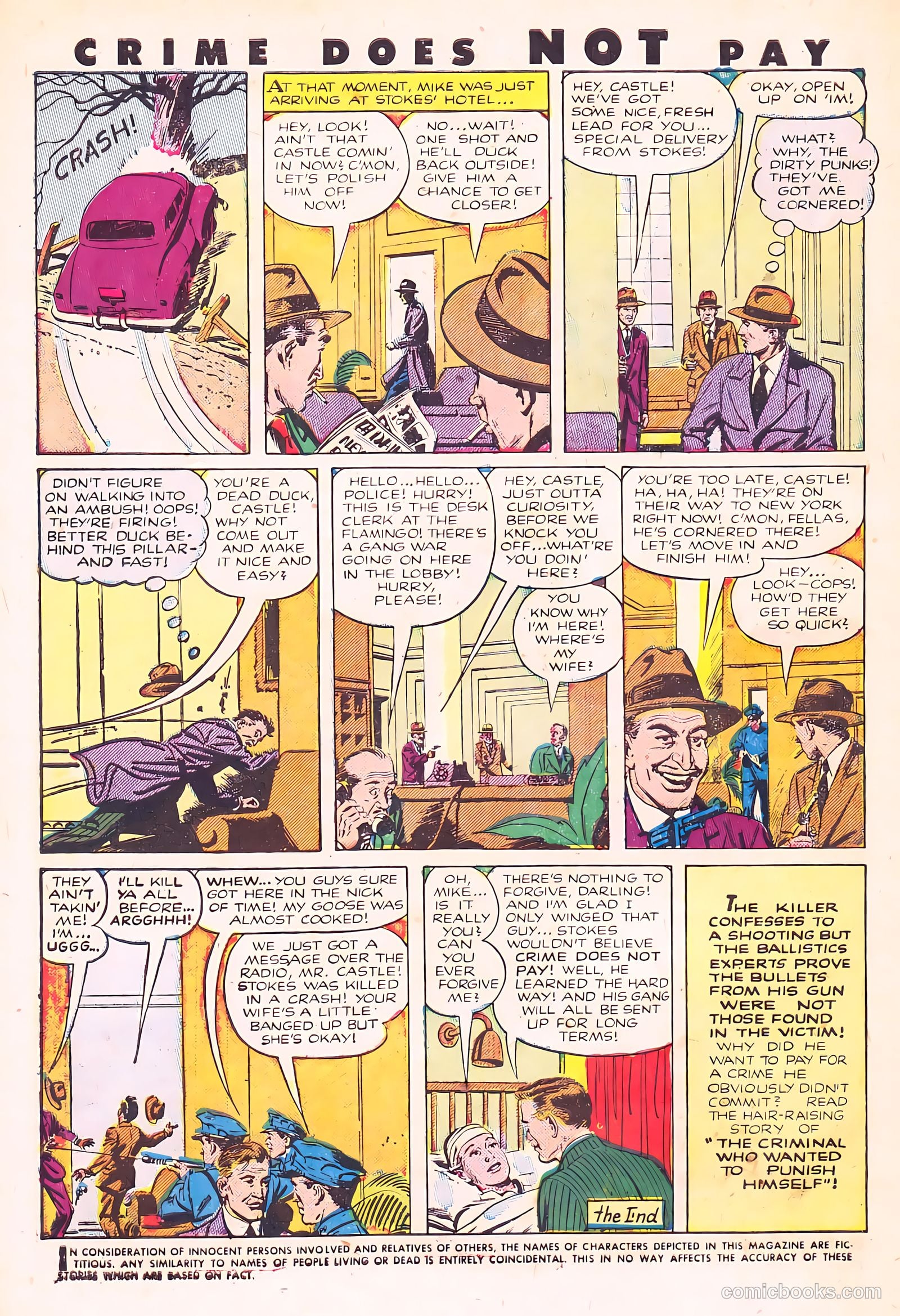 Crime Does Not Pay #114 (1952) — page 10 of 36