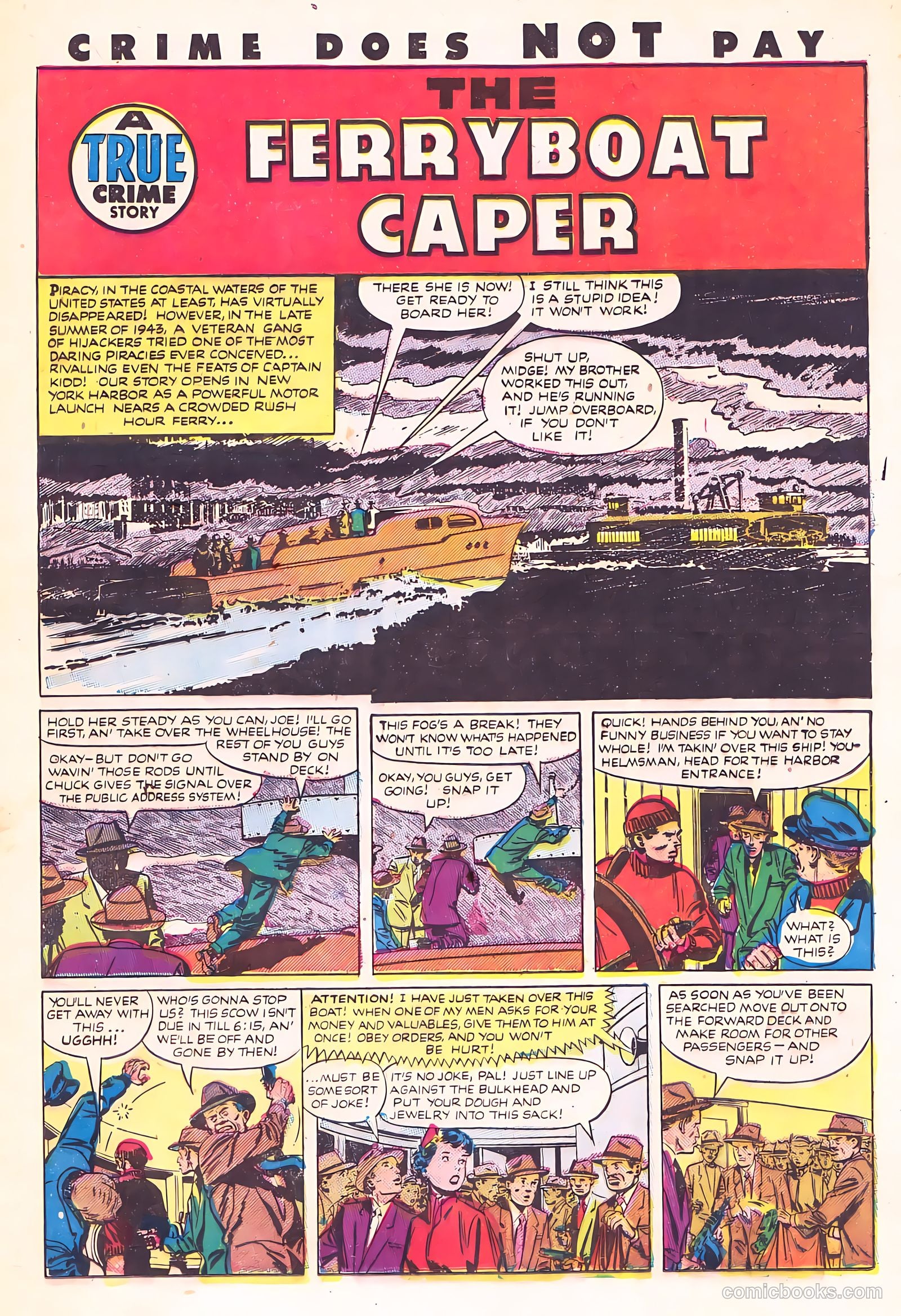 Crime Does Not Pay #114 (1952) — page 13 of 36