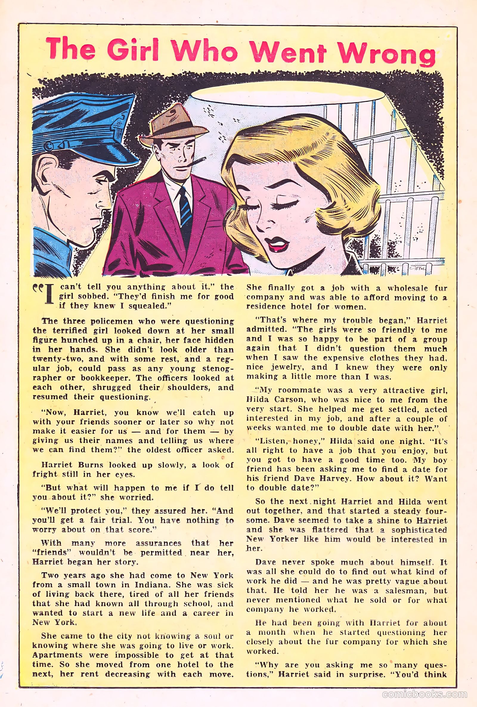 Crime Does Not Pay #114 (1952) — page 18 of 36