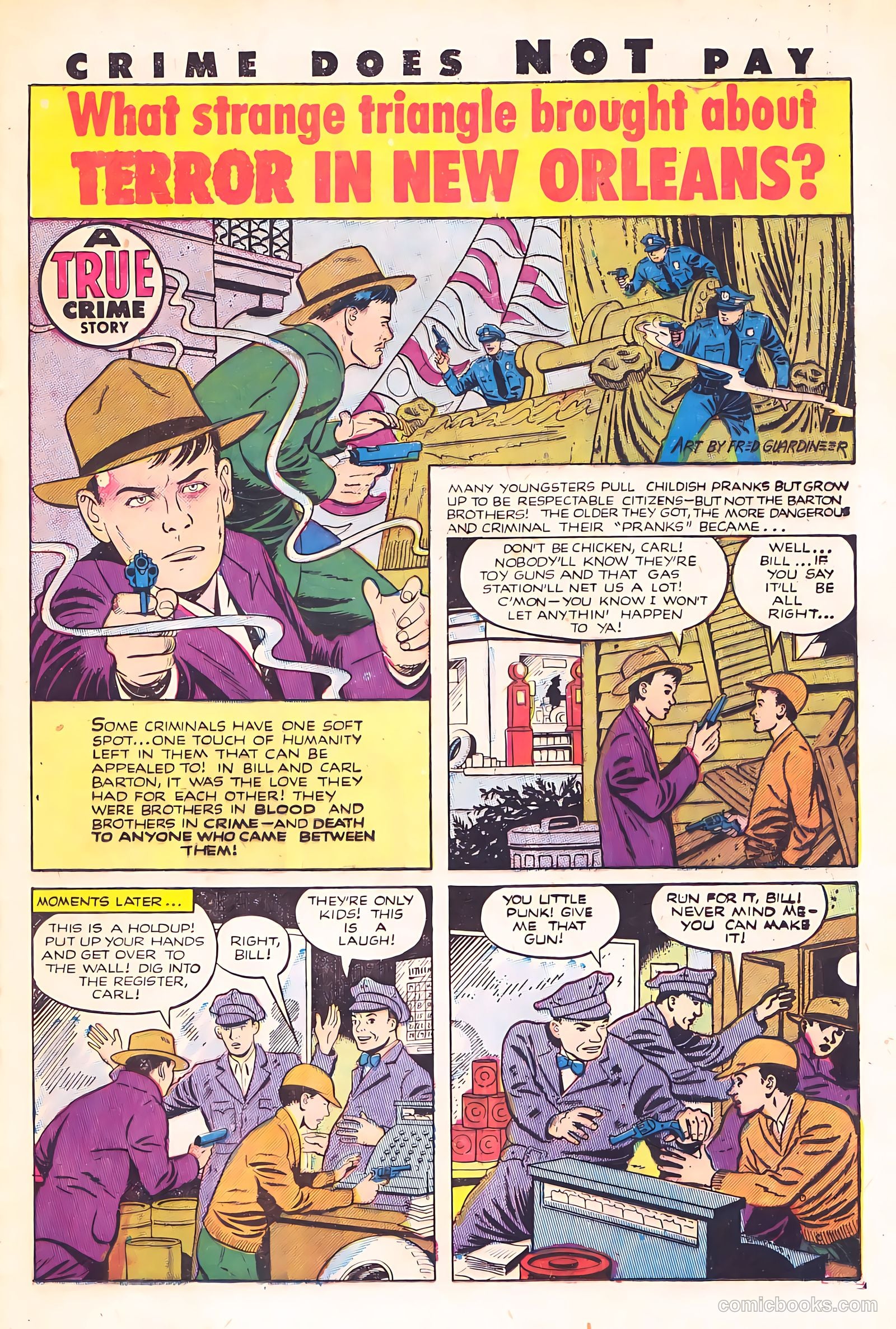 Crime Does Not Pay #114 (1952) — page 21 of 36