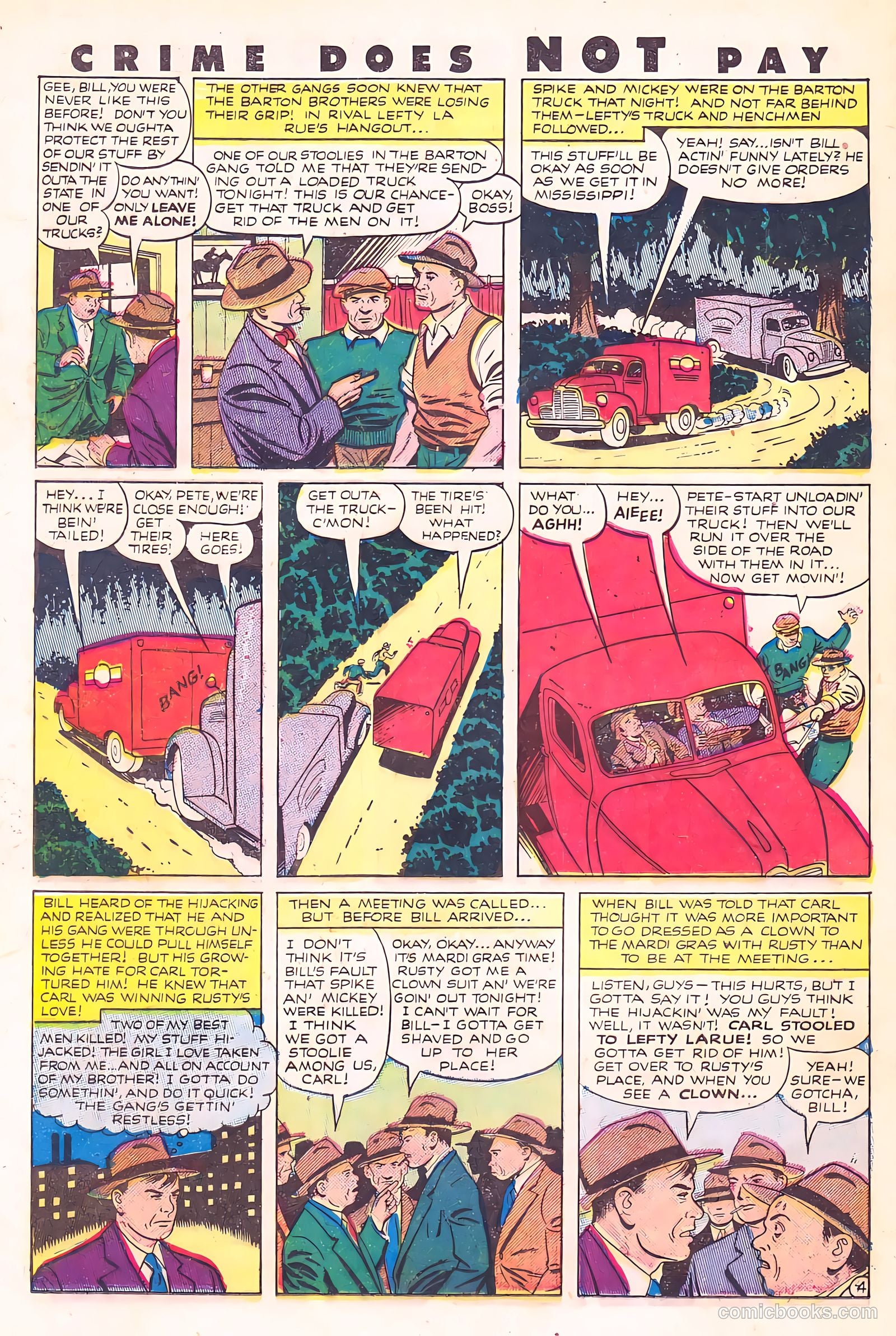 Crime Does Not Pay #114 (1952) — page 24 of 36