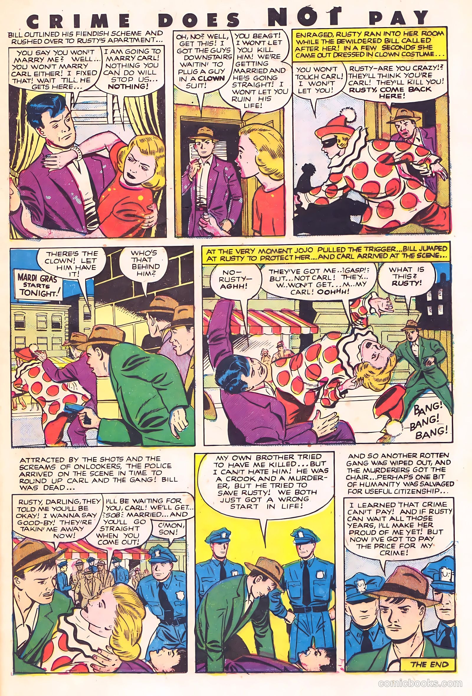 Crime Does Not Pay #114 (1952) — page 25 of 36