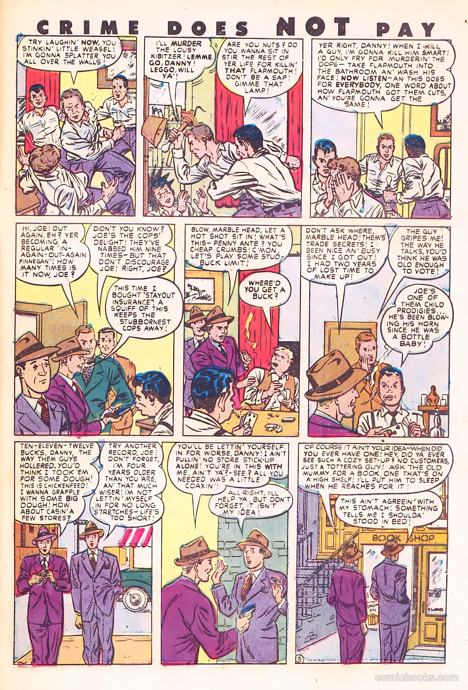Crime Does Not Pay #114 (1952) — page 29 of 36