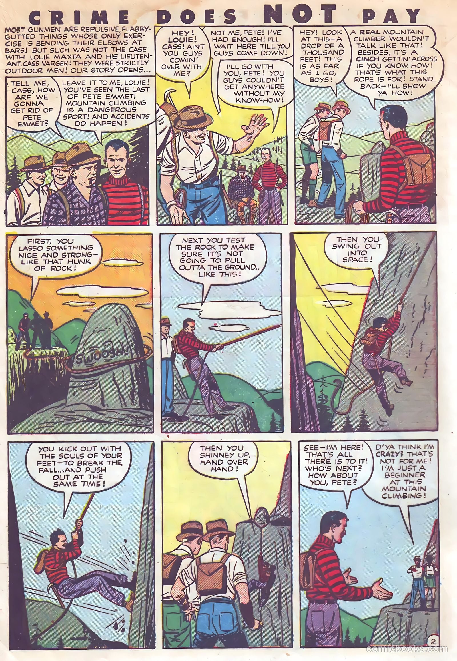 Crime Does Not Pay #115 (1952) — page 4 of 36