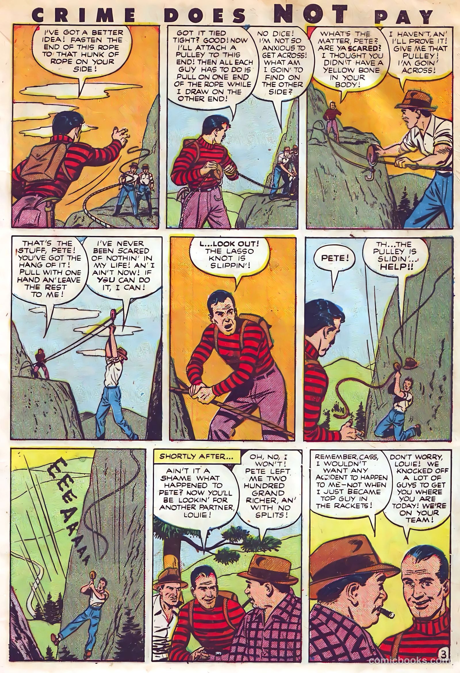 Crime Does Not Pay #115 (1952) — page 5 of 36