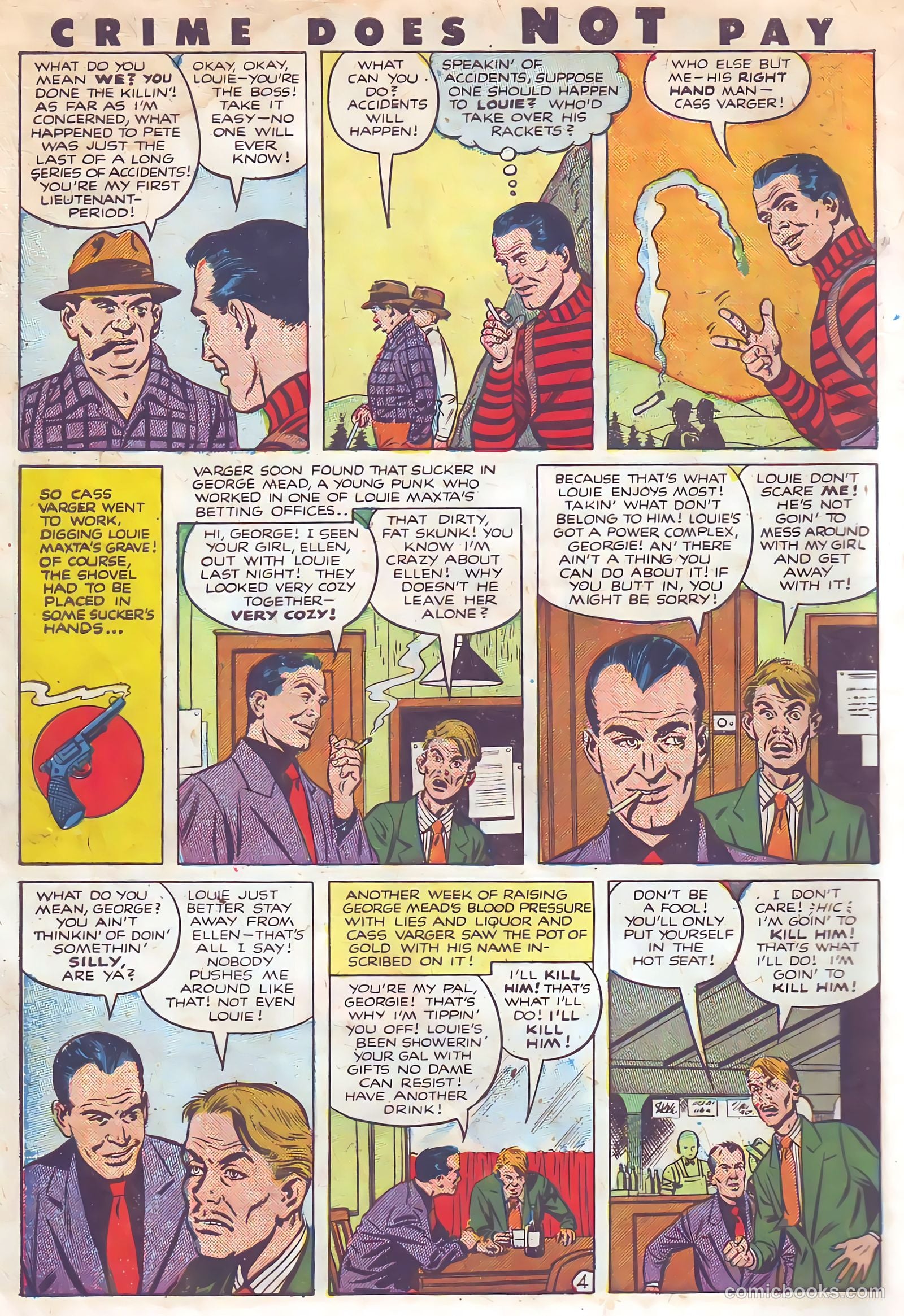 Crime Does Not Pay #115 (1952) — page 6 of 36