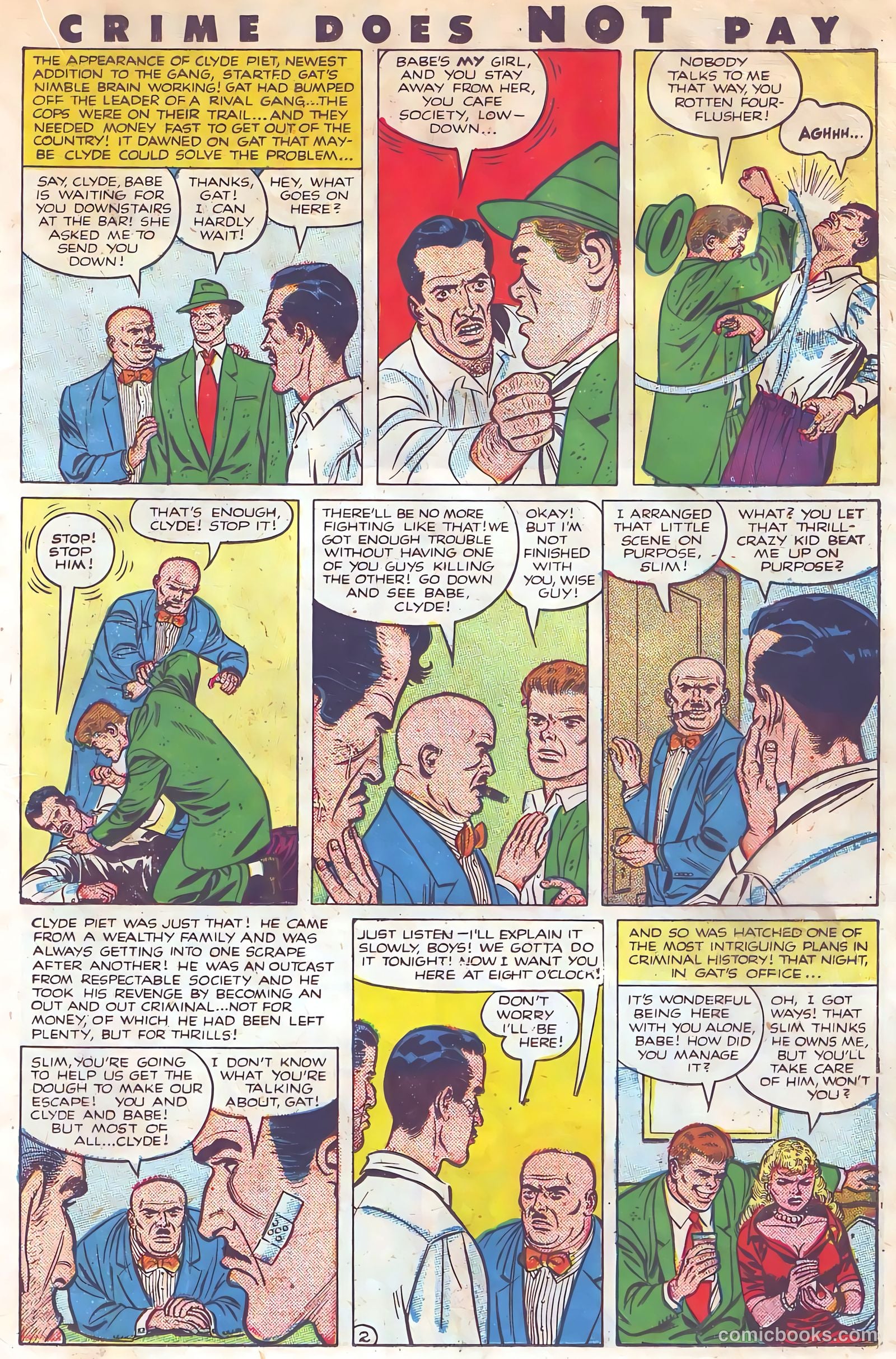 Crime Does Not Pay #115 (1952) — page 15 of 36