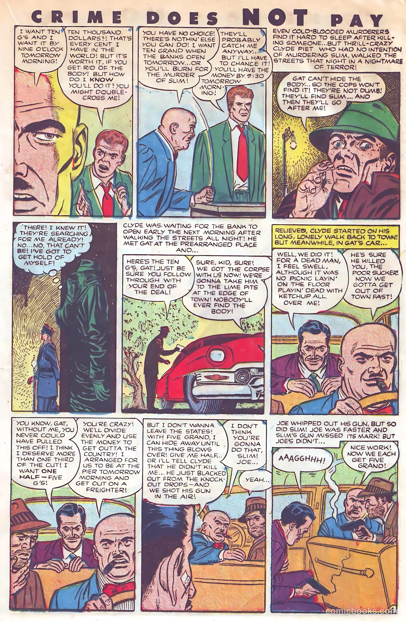 Crime Does Not Pay #115 (1952) — page 17 of 36