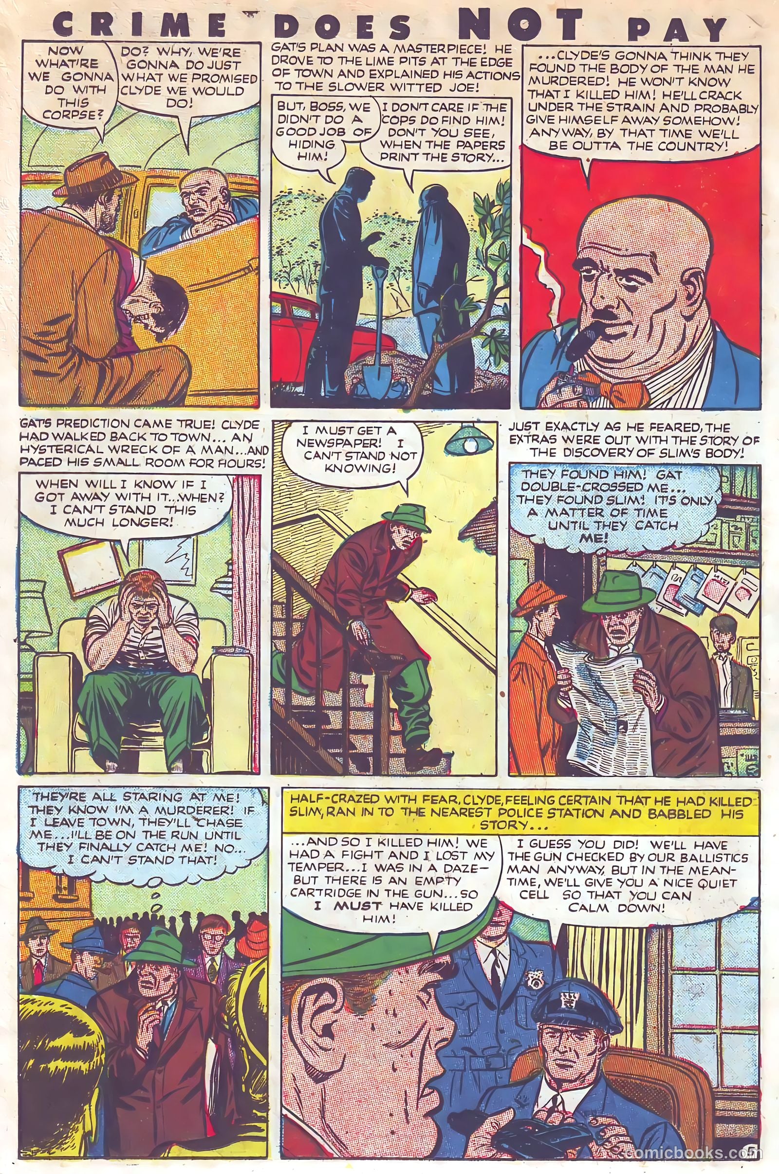 Crime Does Not Pay #115 (1952) — page 18 of 36