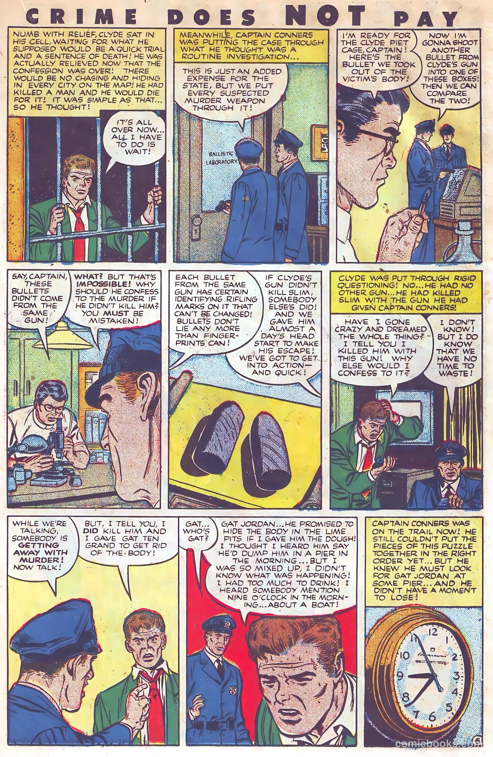 Crime Does Not Pay #115 (1952) — page 19 of 36