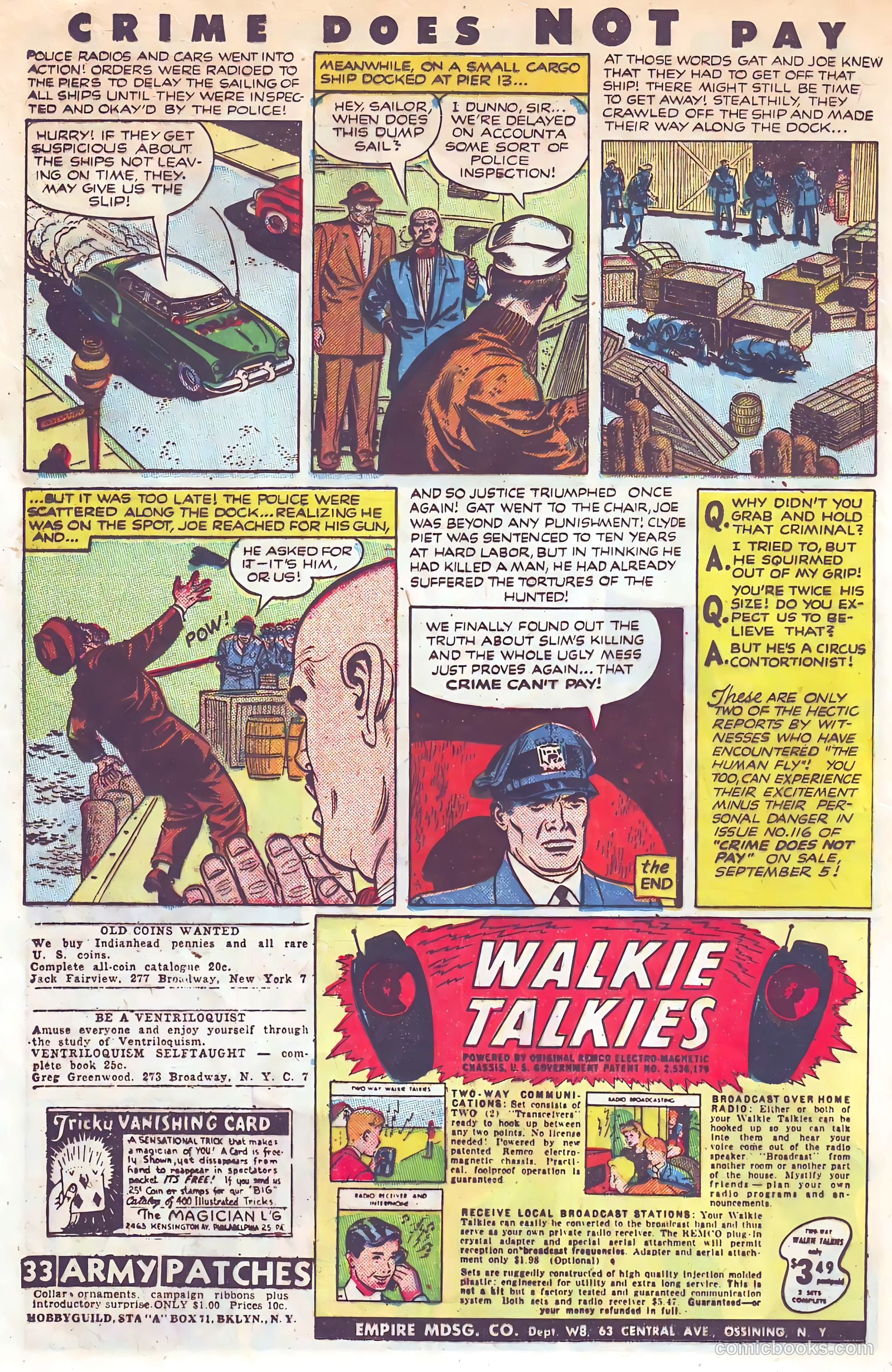Crime Does Not Pay #115 (1952) — page 20 of 36