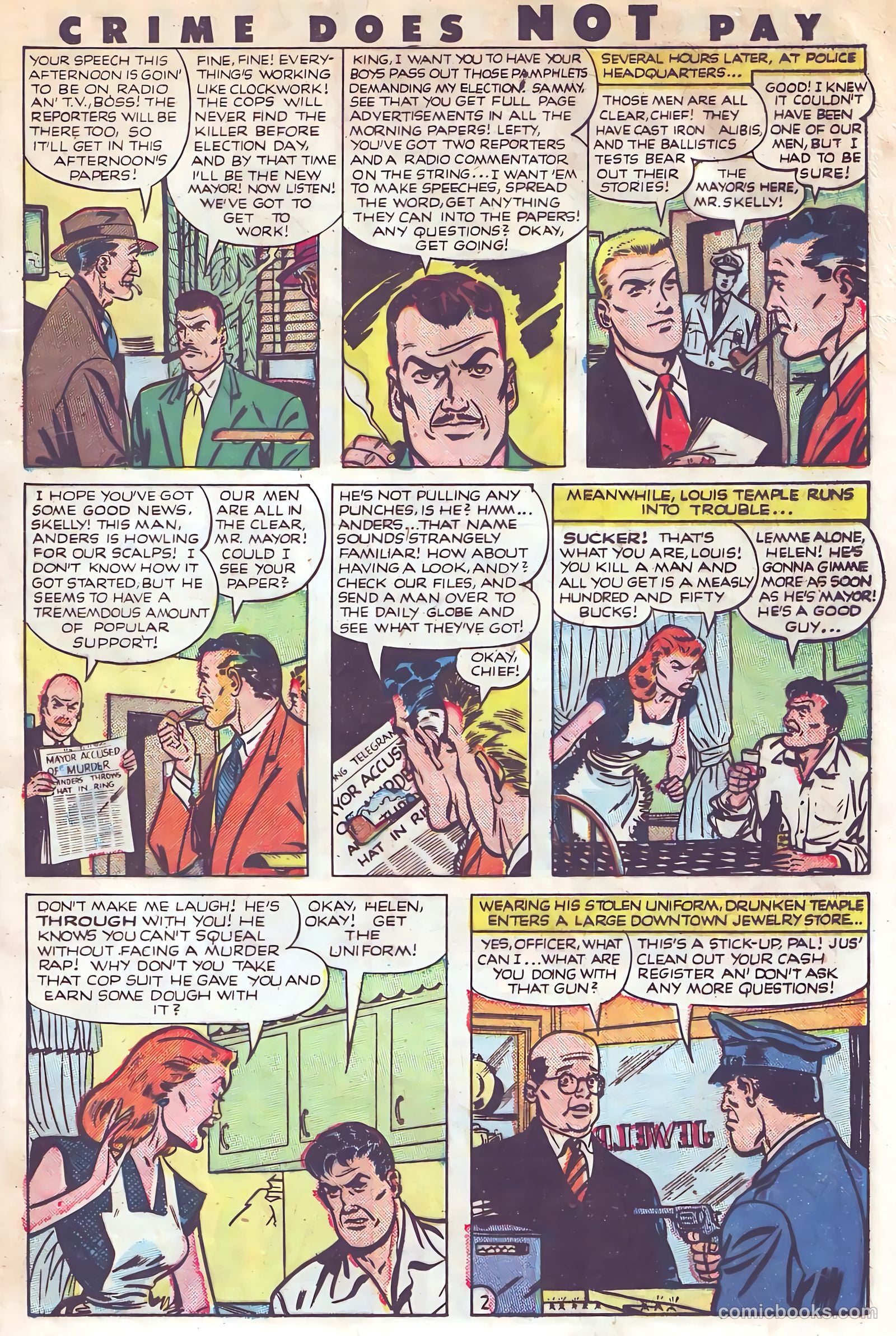 Crime Does Not Pay #115 (1952) — page 25 of 36