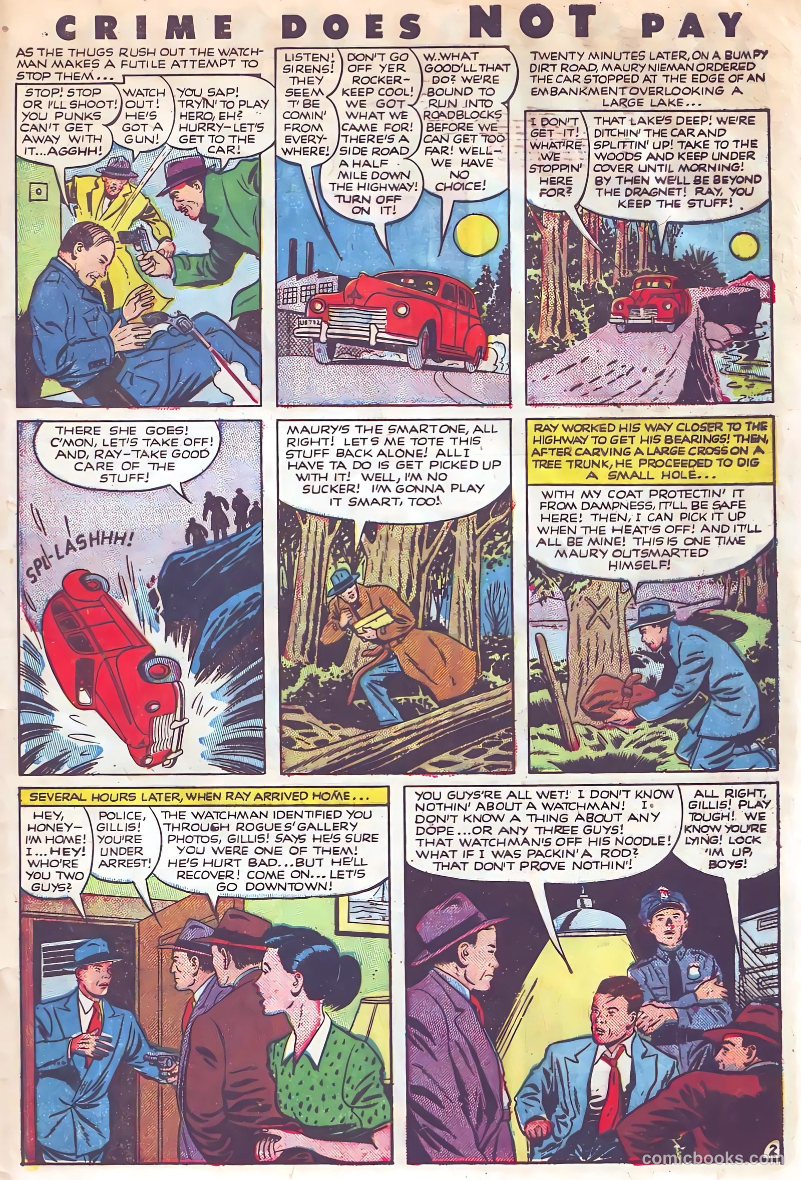 Crime Does Not Pay #115 (1952) — page 29 of 36