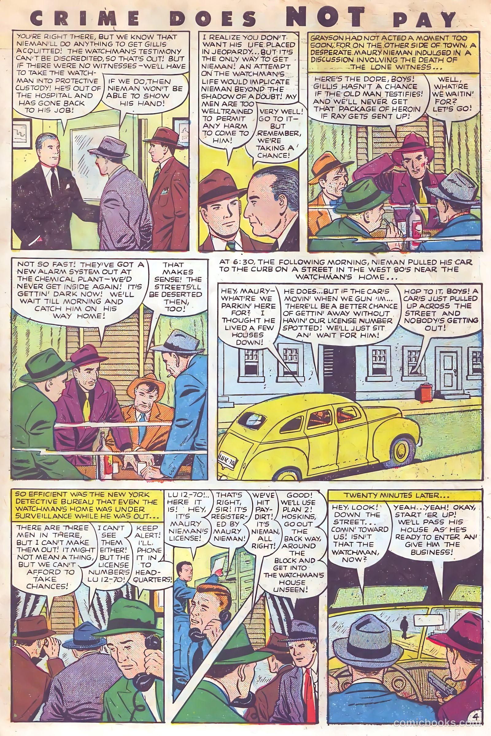 Crime Does Not Pay #115 (1952) — page 31 of 36