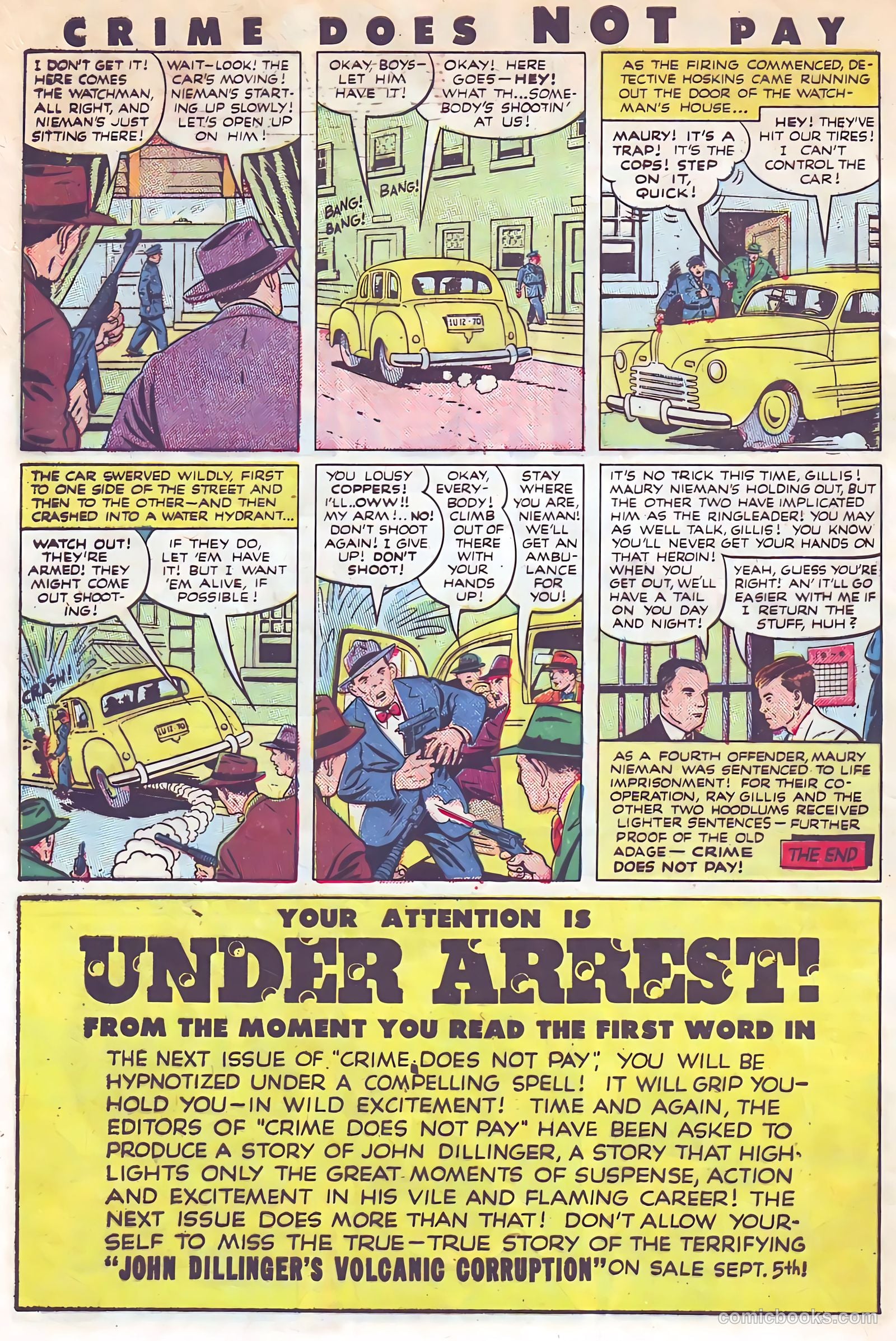 Crime Does Not Pay #115 (1952) — page 32 of 36