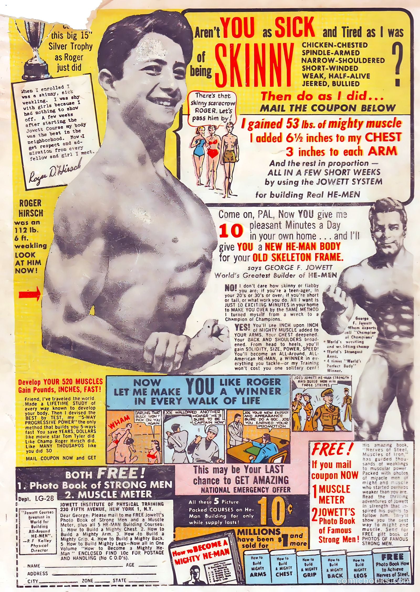 Crime Does Not Pay #115 (1952) — page 36 of 36