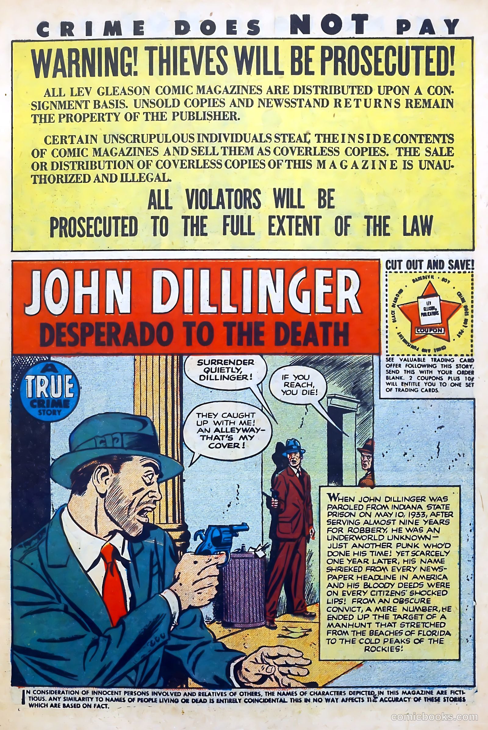 Crime Does Not Pay #116 (1952) — page 3 of 34