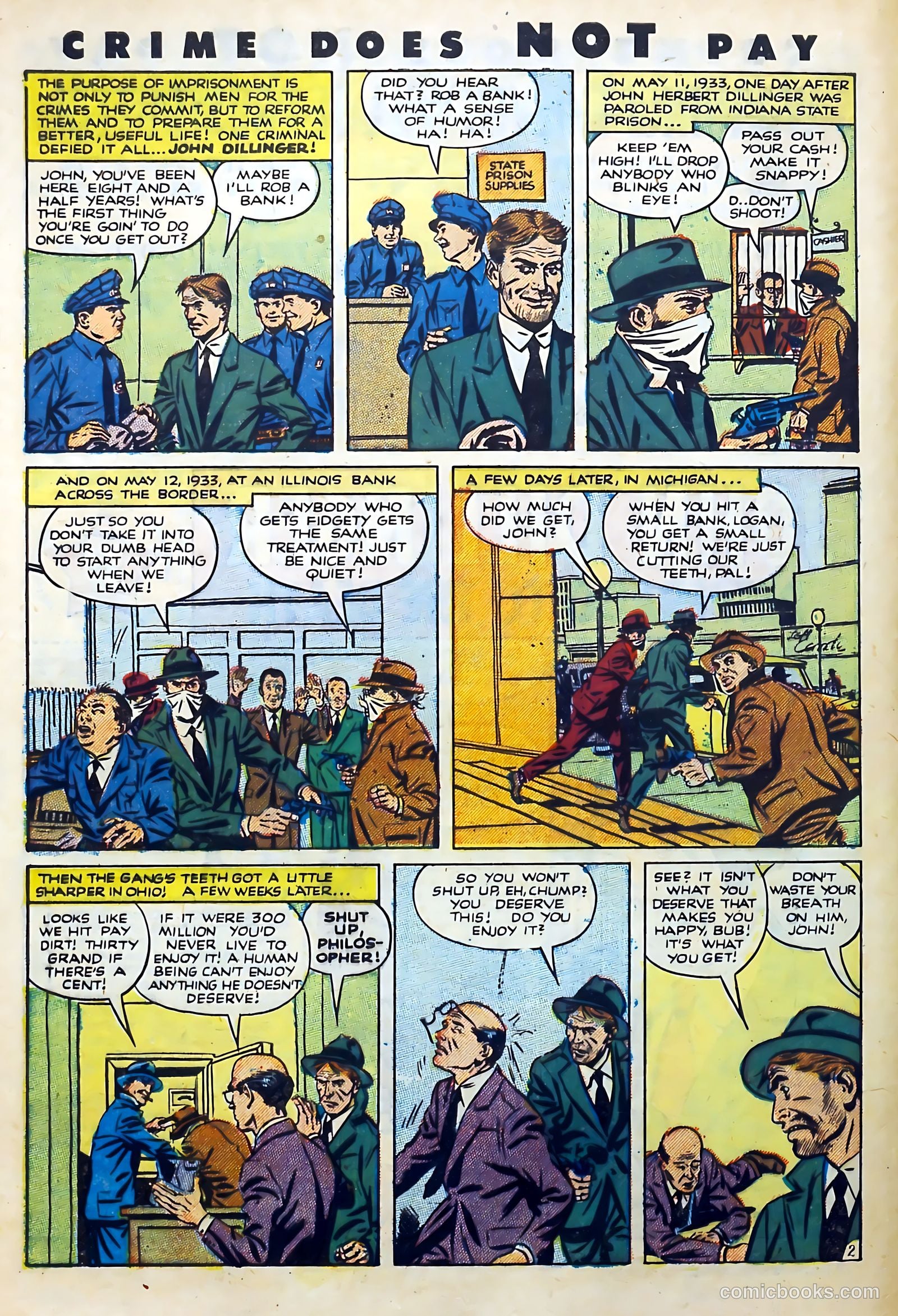 Crime Does Not Pay #116 (1952) — page 4 of 34